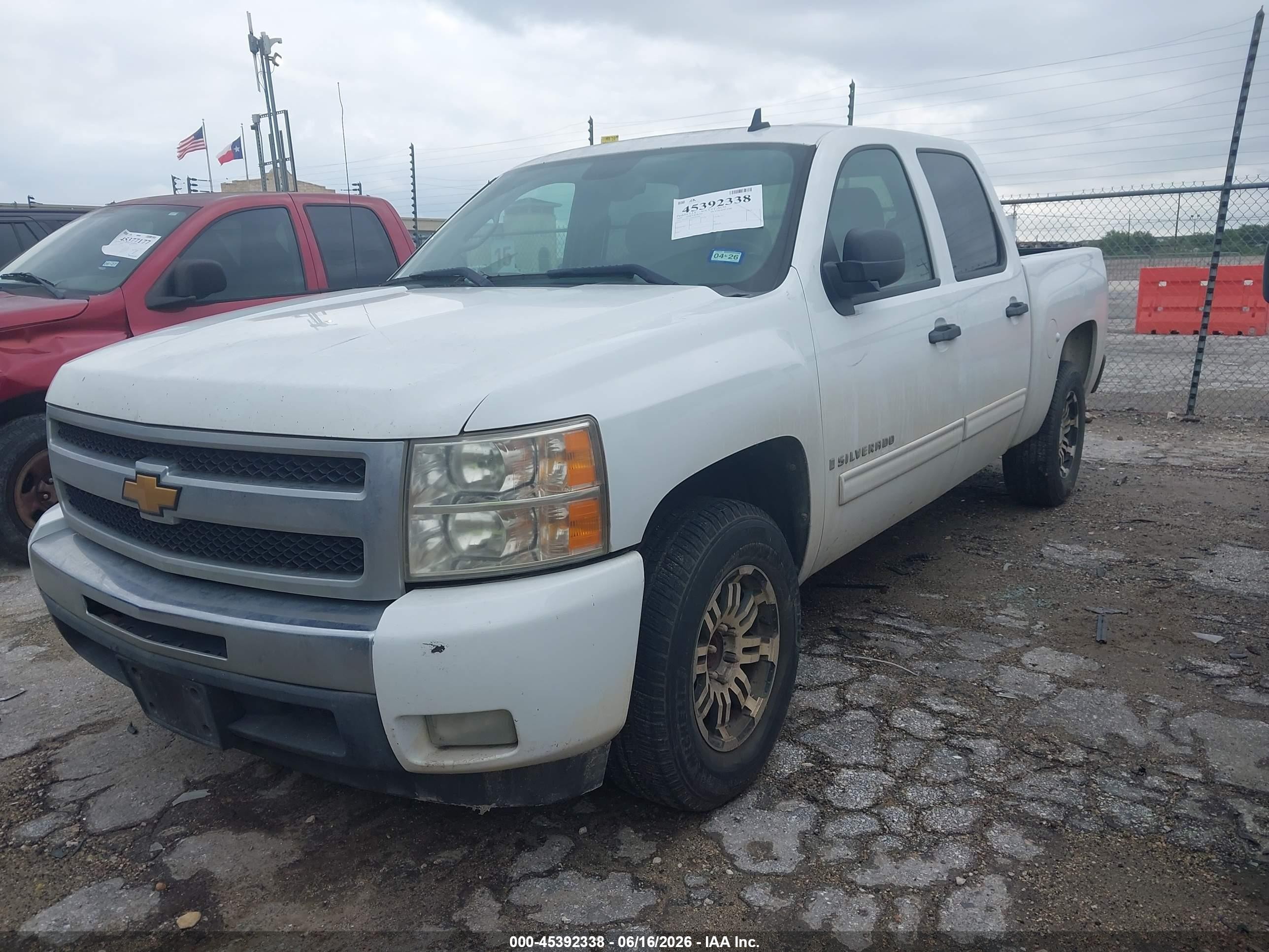2009 Chevrolet Silverado 1500 Lt White vin: 3GCEC23JX9G266566