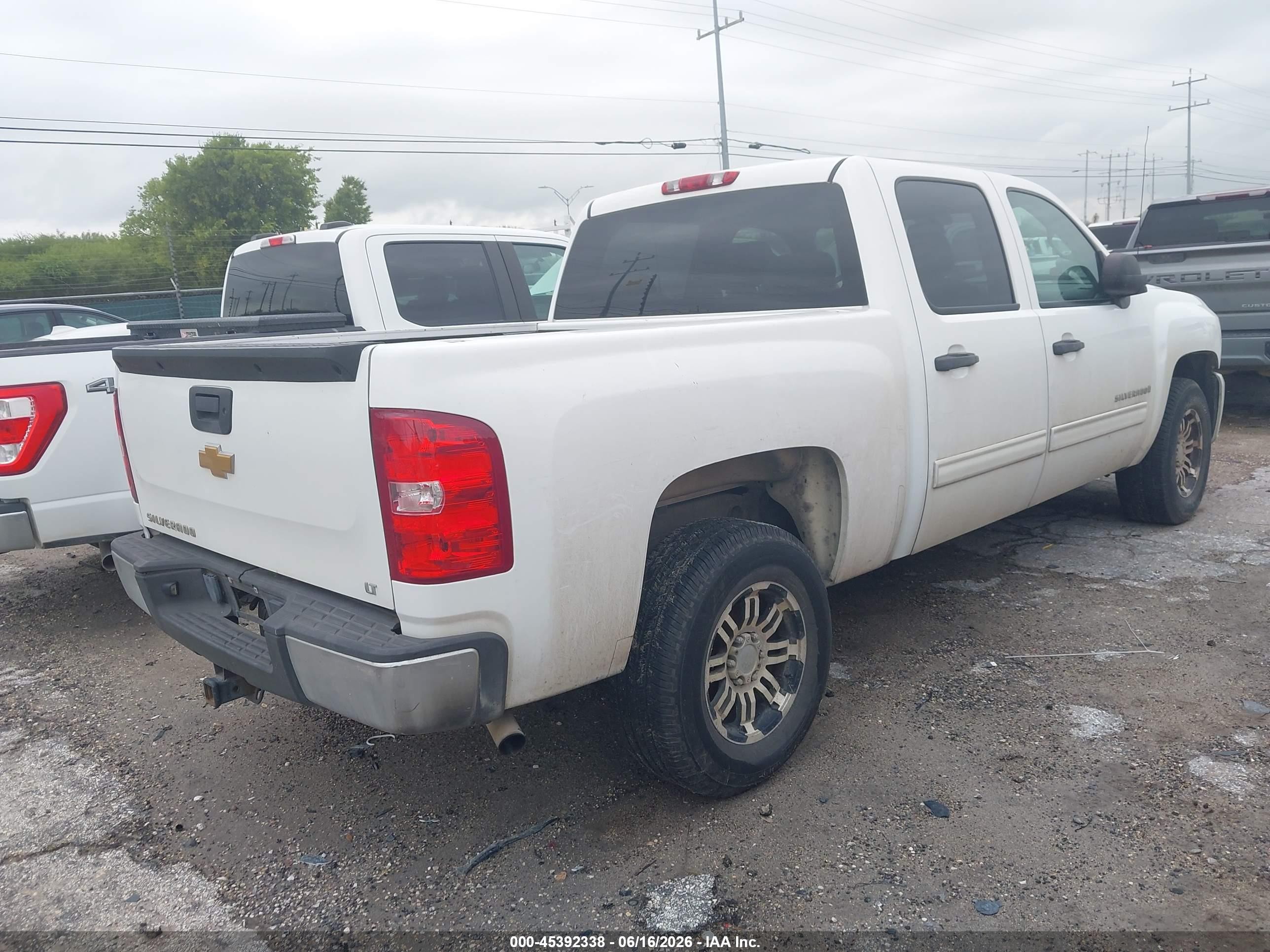 2009 Chevrolet Silverado 1500 Lt White vin: 3GCEC23JX9G266566