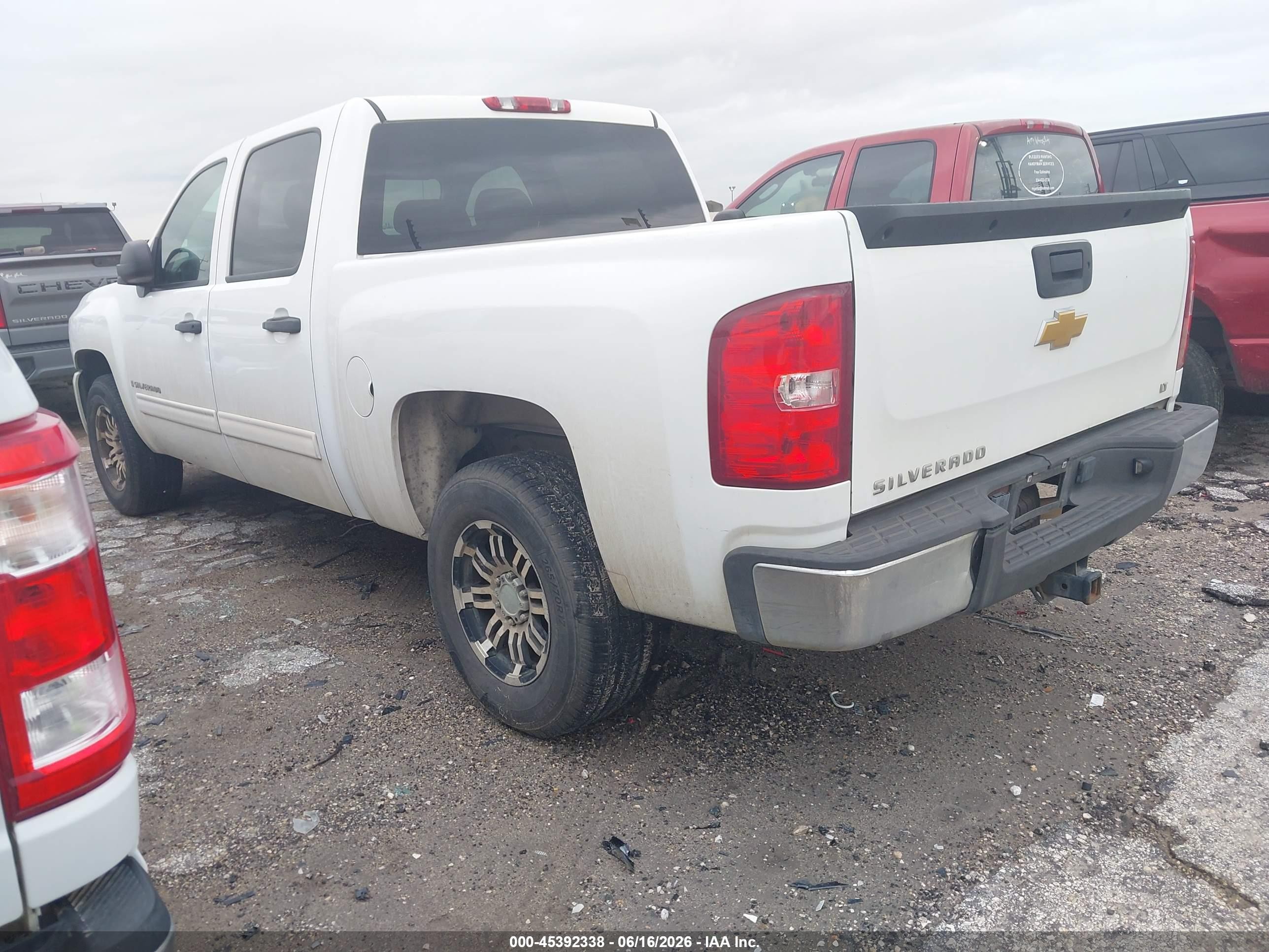2009 Chevrolet Silverado 1500 Lt White vin: 3GCEC23JX9G266566