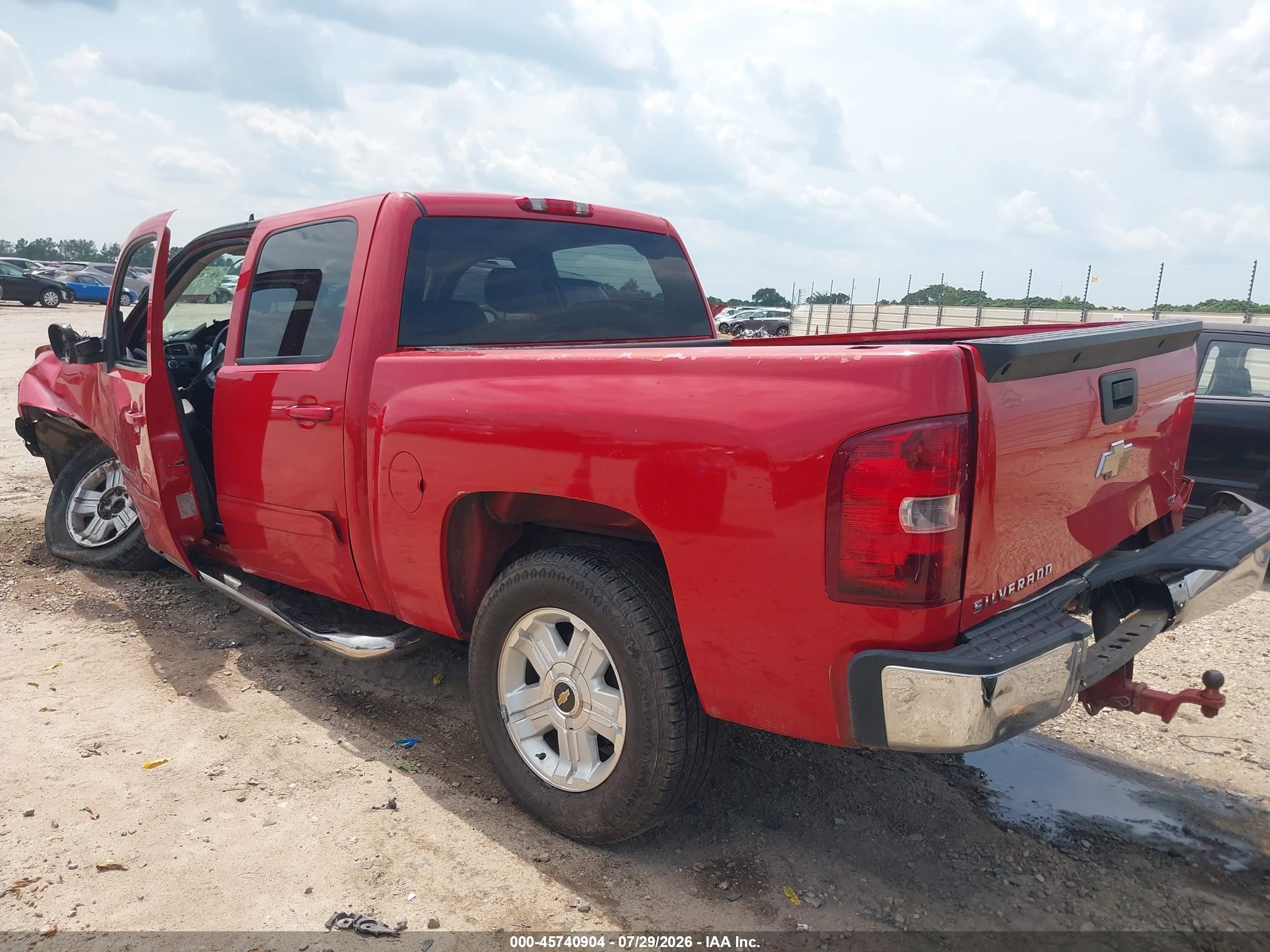 2009 Chevrolet Silverado 1500 Ltz Red vin: 3GCEC33J69G236485