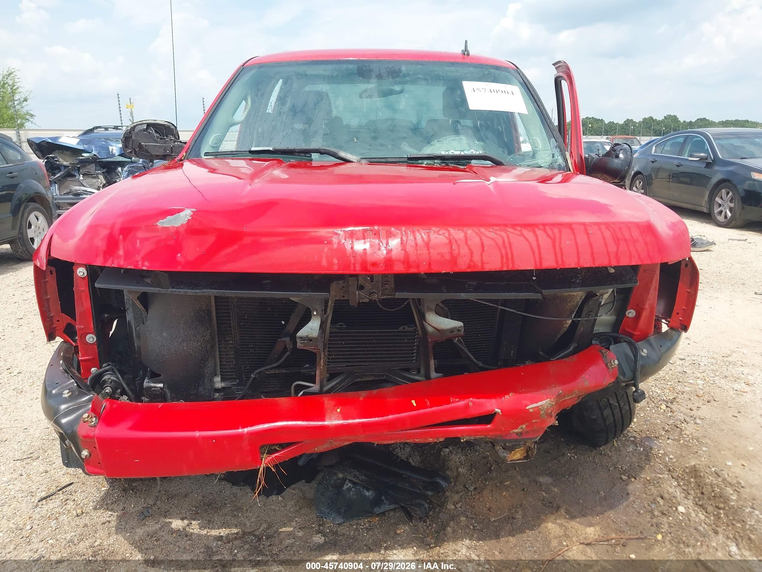 2009 Chevrolet Silverado 1500 Ltz Red vin: 3GCEC33J69G236485
