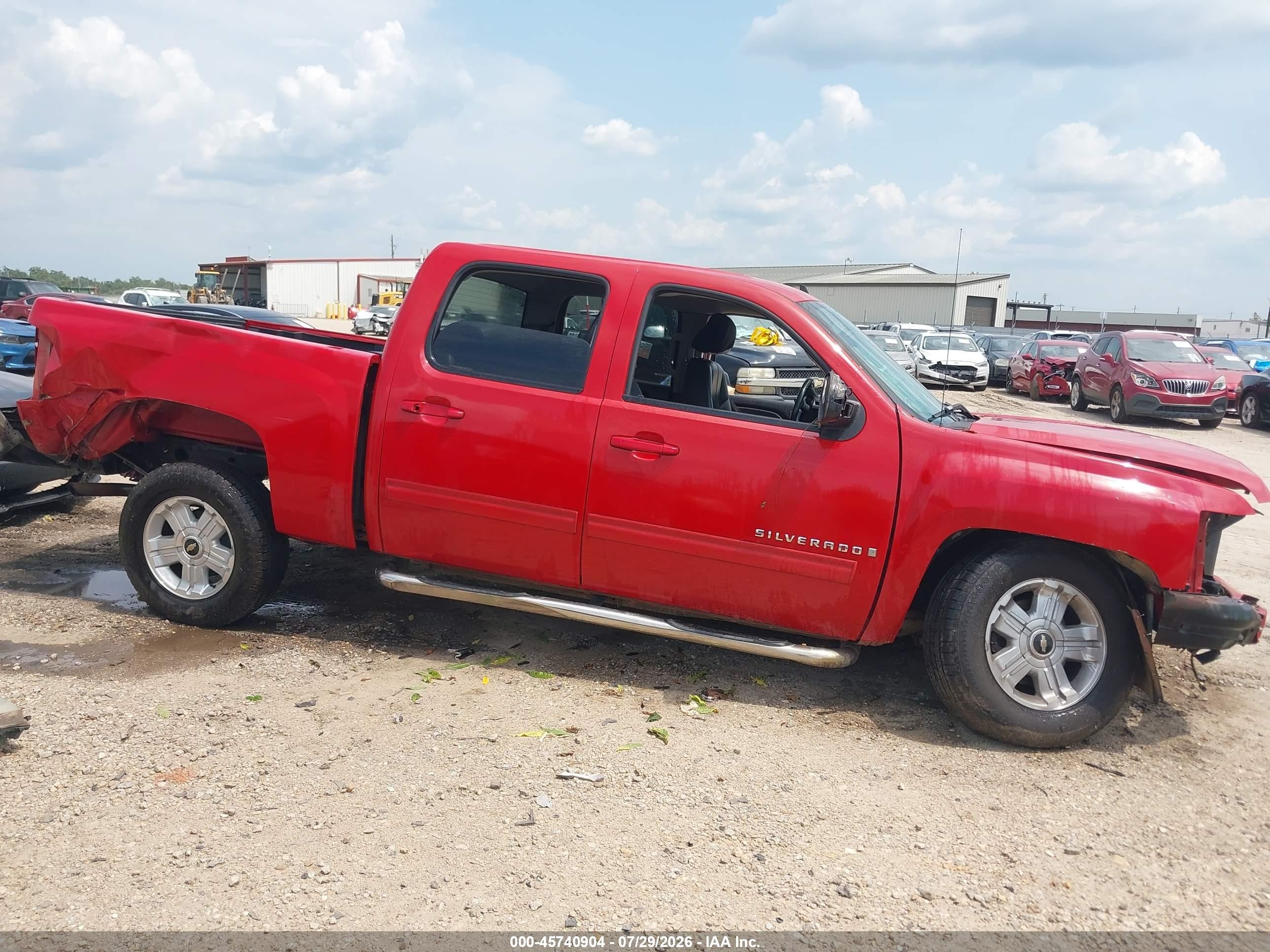 2009 Chevrolet Silverado 1500 Ltz Red vin: 3GCEC33J69G236485