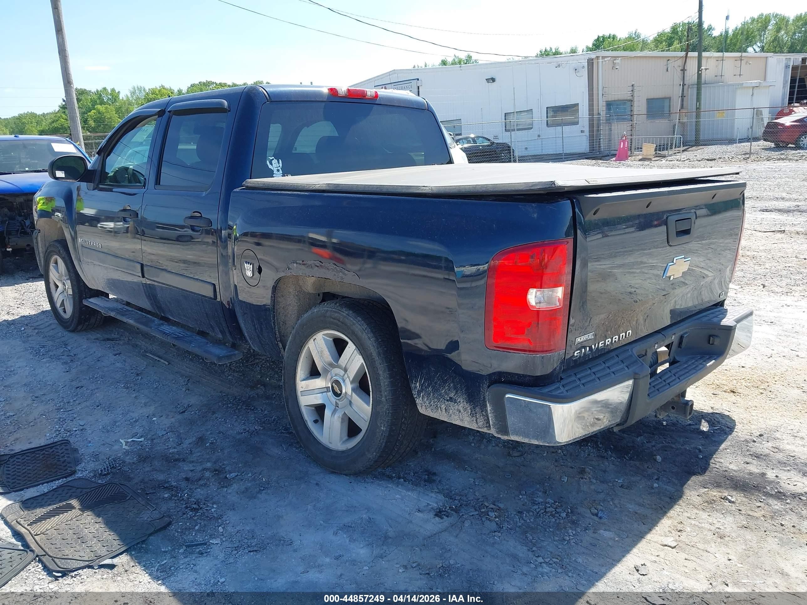 2008 Chevrolet Silverado 1500 Lt1 Black vin: 3GCEK13308G269957