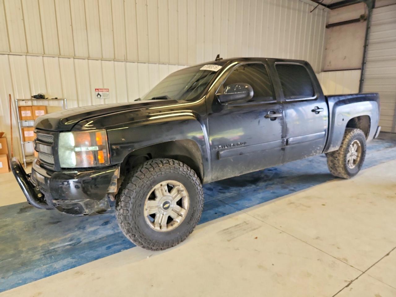 2008 Chevrolet Silverado K1500 Black vin: 3GCEK13328G273797