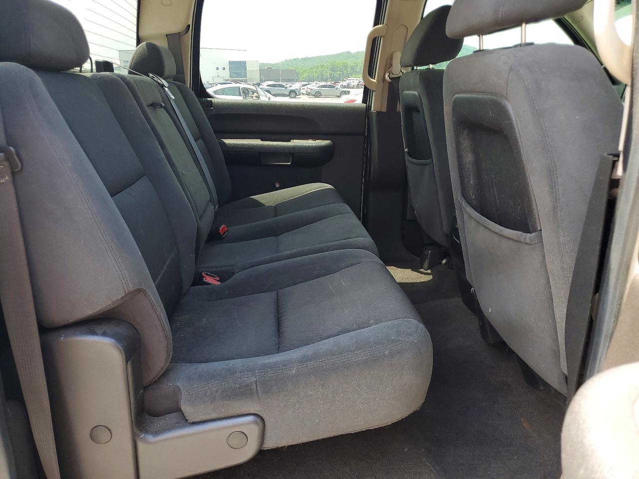2007 Chevrolet Silverado K1500 Crew Cab White vin: 3GCEK13347G505329
