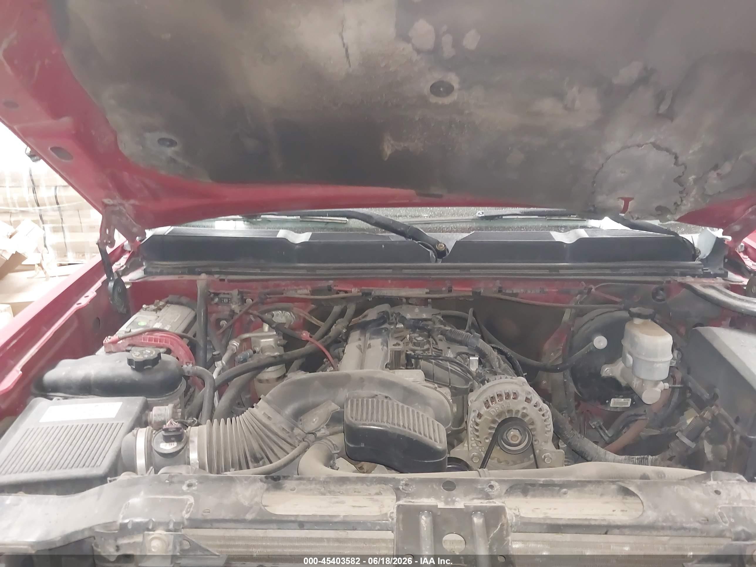 2008 Chevrolet Silverado 1500 Lt1 Красный vin: 3GCEK13348G102484