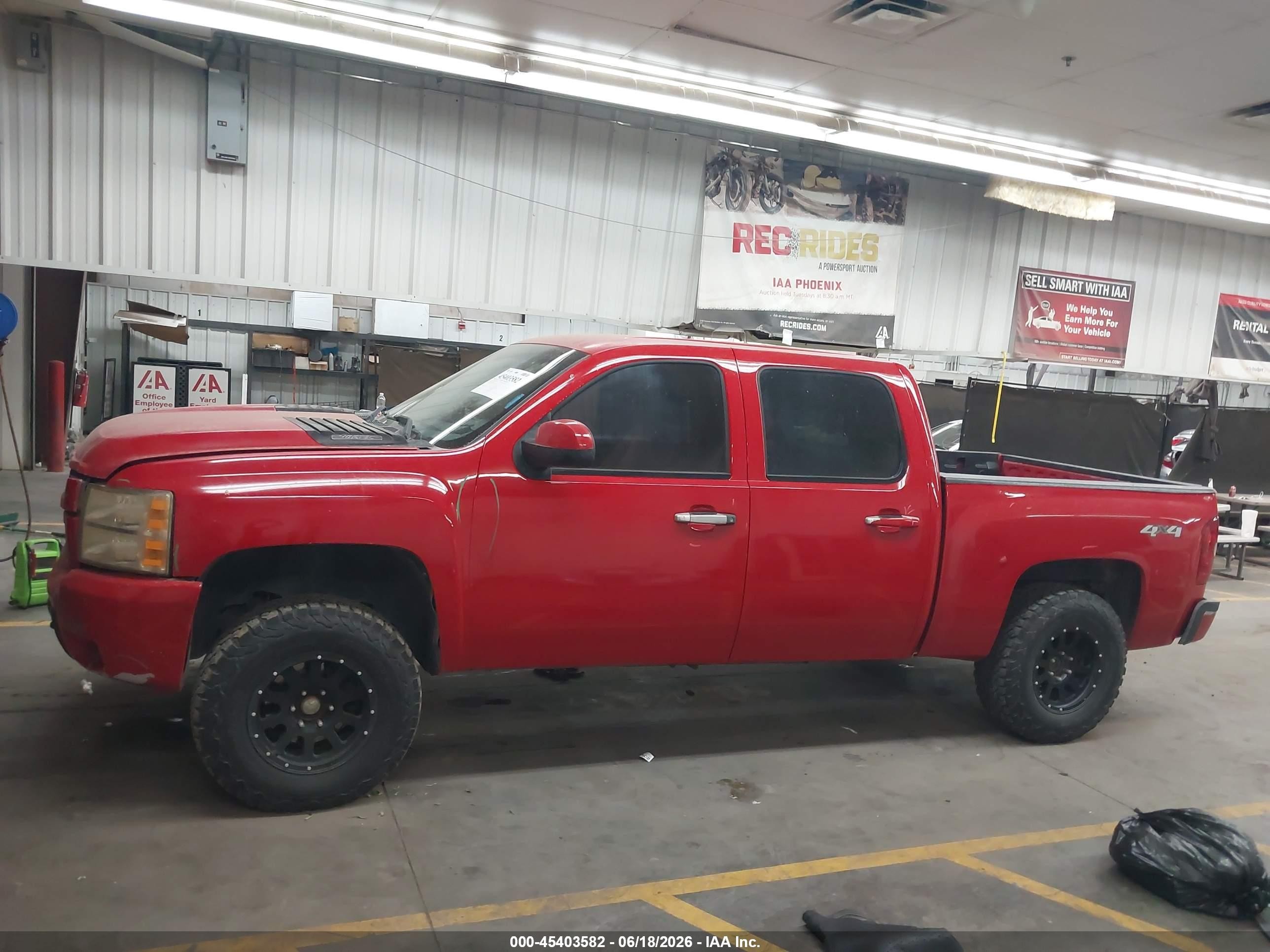 2008 Chevrolet Silverado 1500 Lt1 Красный vin: 3GCEK13348G102484