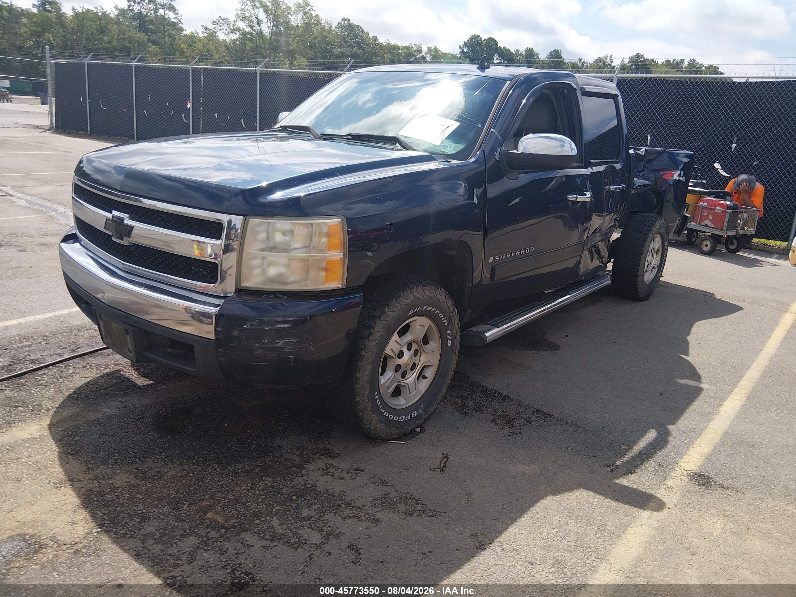 2008 Chevrolet Silverado 1500 Lt1 Blue vin: 3GCEK13348G157761