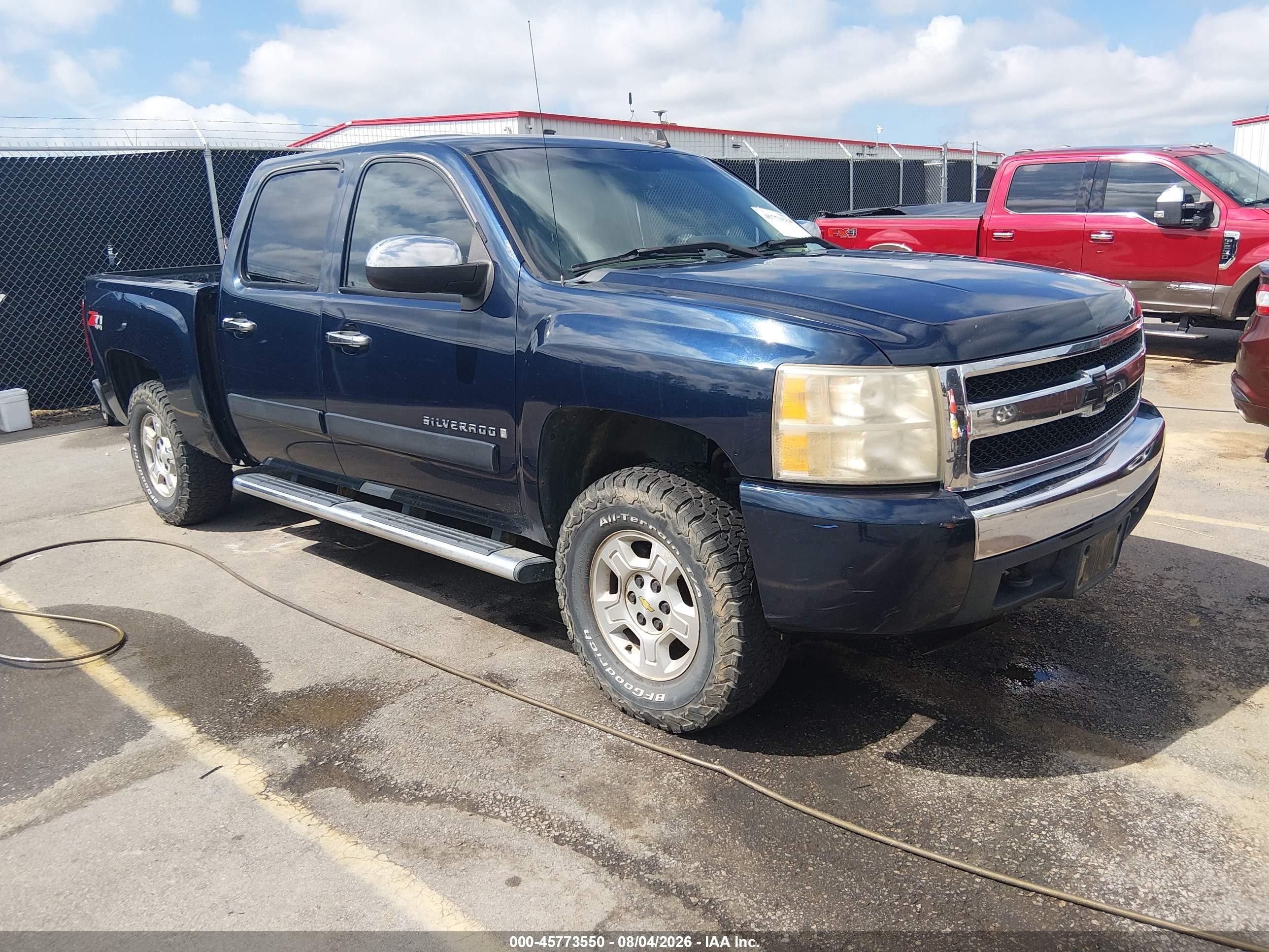 2008 Chevrolet Silverado 1500 Lt1 Blue vin: 3GCEK13348G157761