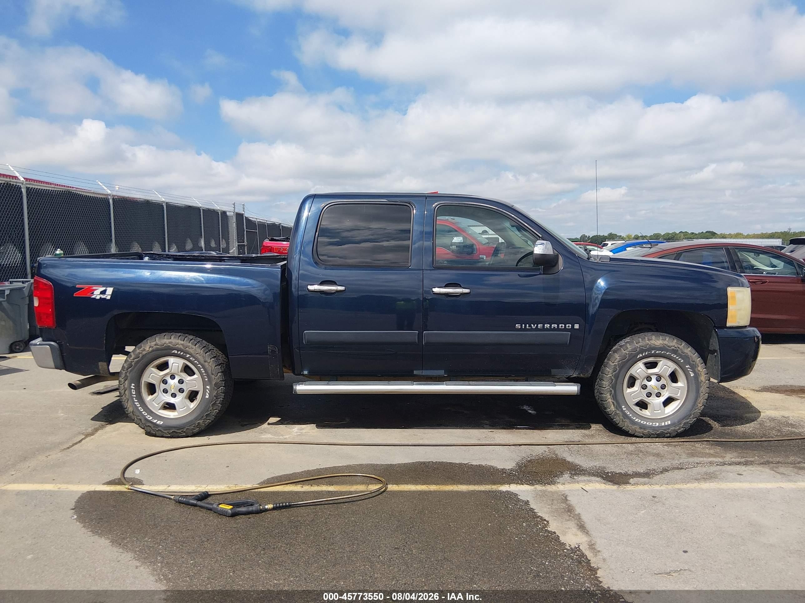 2008 Chevrolet Silverado 1500 Lt1 Blue vin: 3GCEK13348G157761