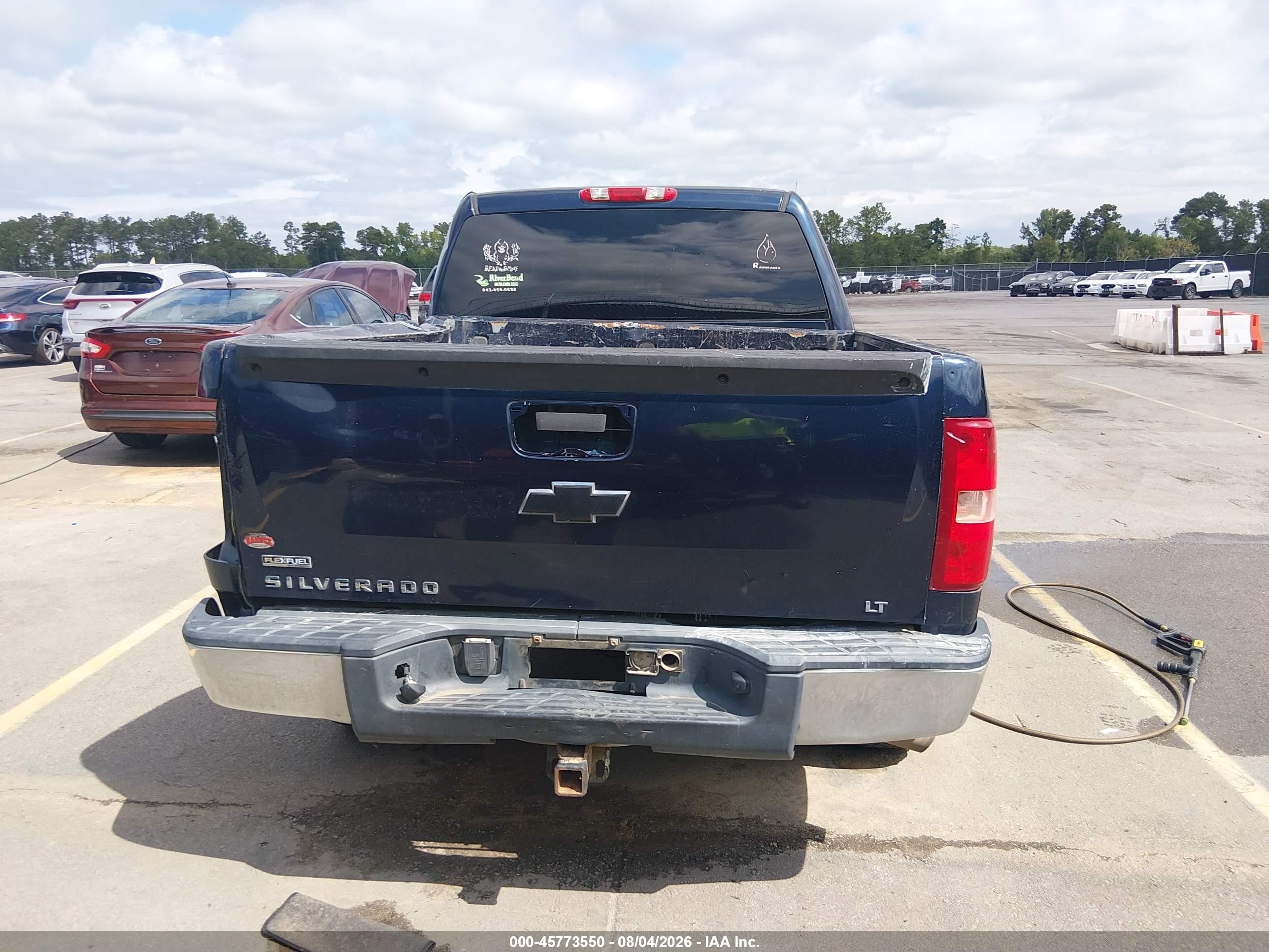 2008 Chevrolet Silverado 1500 Lt1 Blue vin: 3GCEK13348G157761