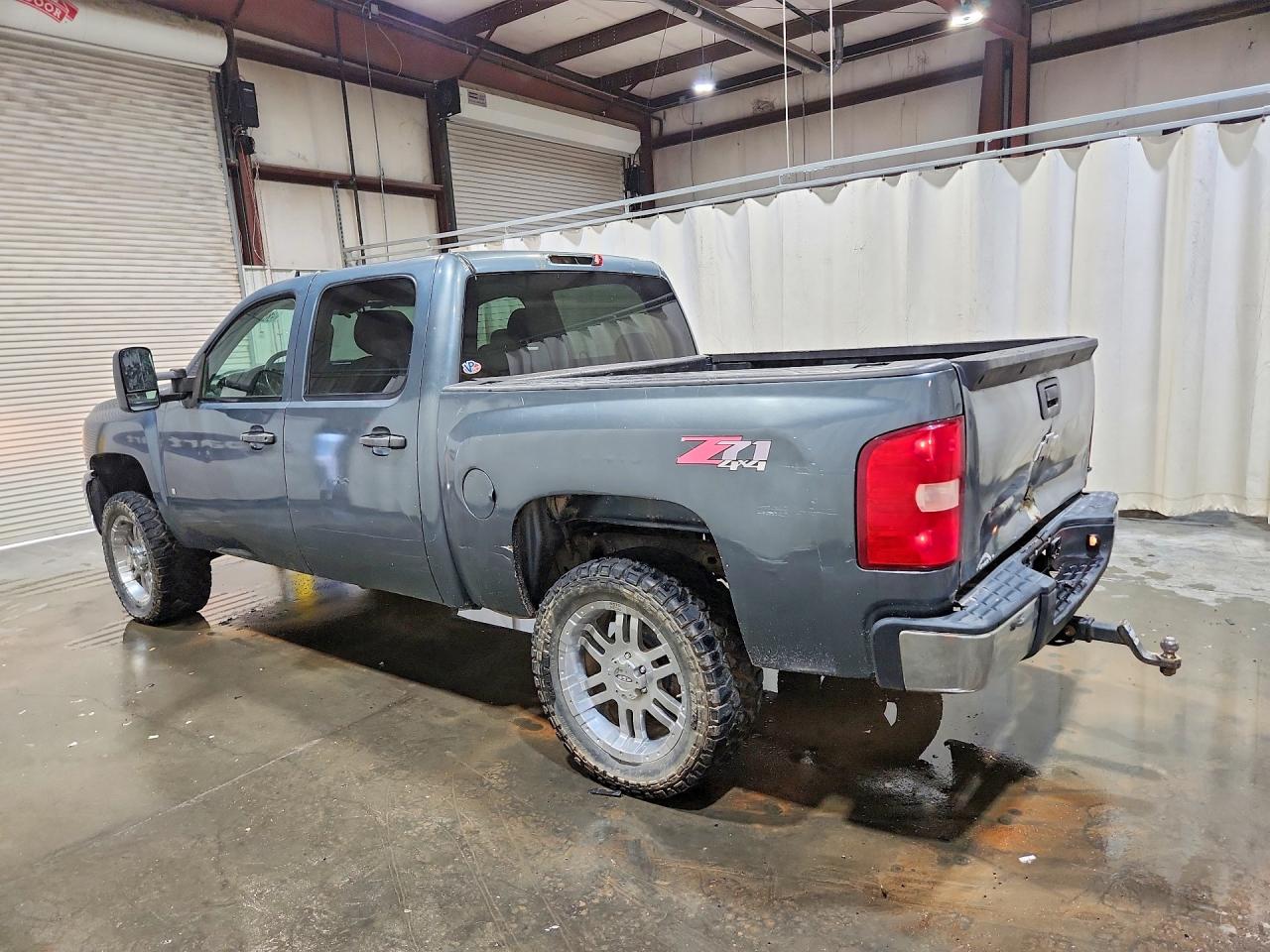 2008 Chevrolet Silverado K1500 Blue vin: 3GCEK13348G258931