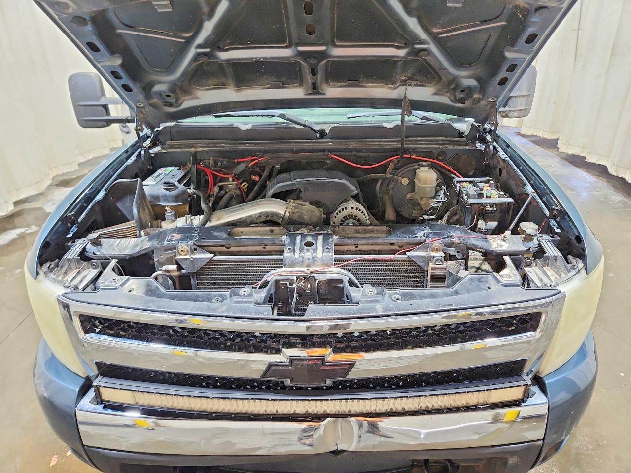 2008 Chevrolet Silverado K1500 Blue vin: 3GCEK13348G258931