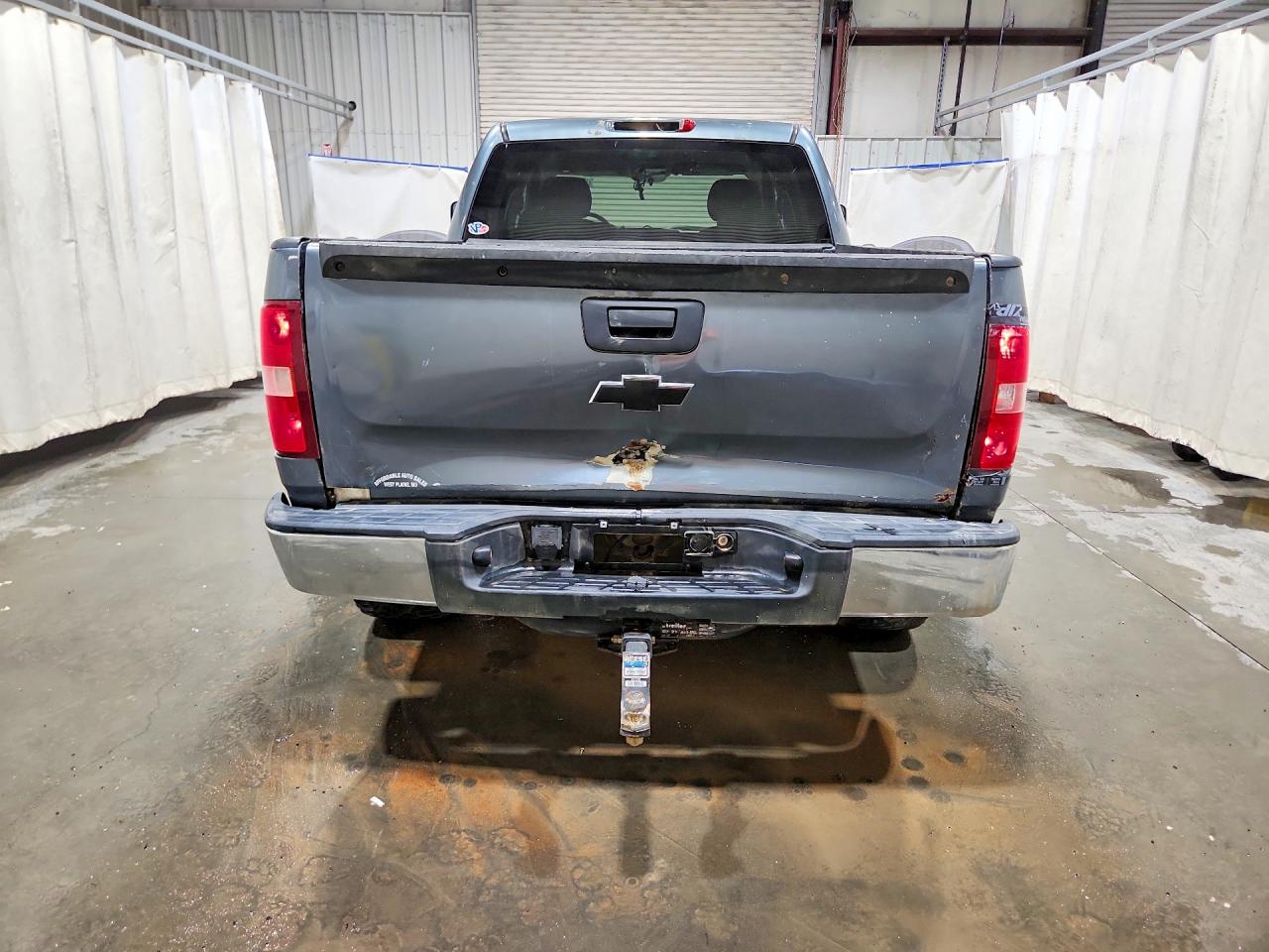 2008 Chevrolet Silverado K1500 Blue vin: 3GCEK13348G258931