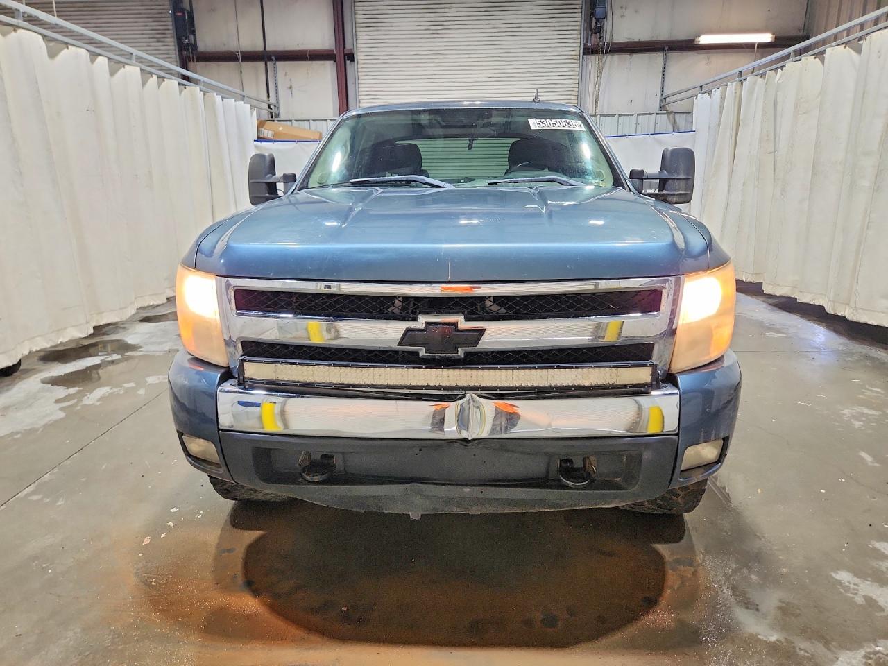2008 Chevrolet Silverado K1500 Blue vin: 3GCEK13348G258931