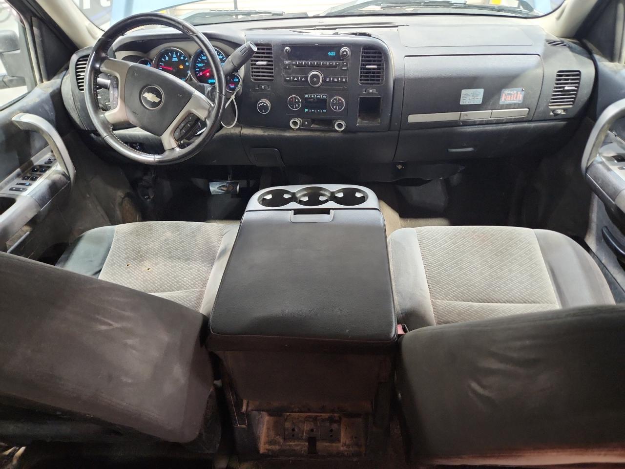 2008 Chevrolet Silverado K1500 Blue vin: 3GCEK13348G258931 Damage: Left Front Seat, Burn Hole, 1/8 To 1/2 Inch
