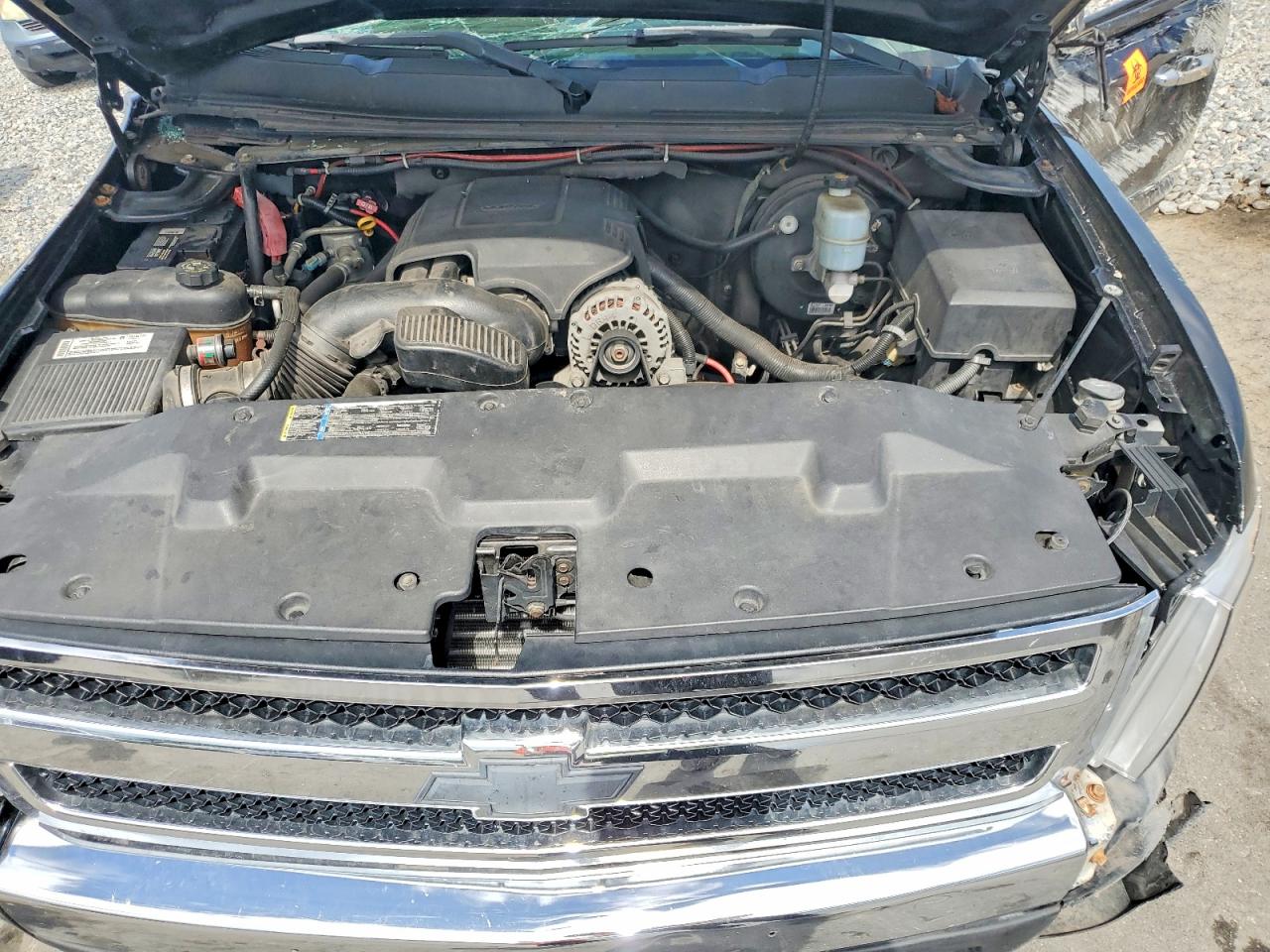 2007 Chevrolet Silverado K1500 Crew Cab Black vin: 3GCEK13367G544391