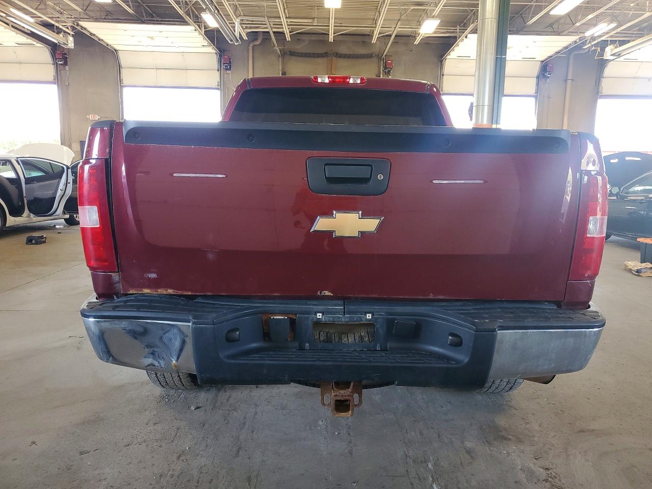 2008 Chevrolet Silverado K1500 Бордовый vin: 3GCEK13368G176361