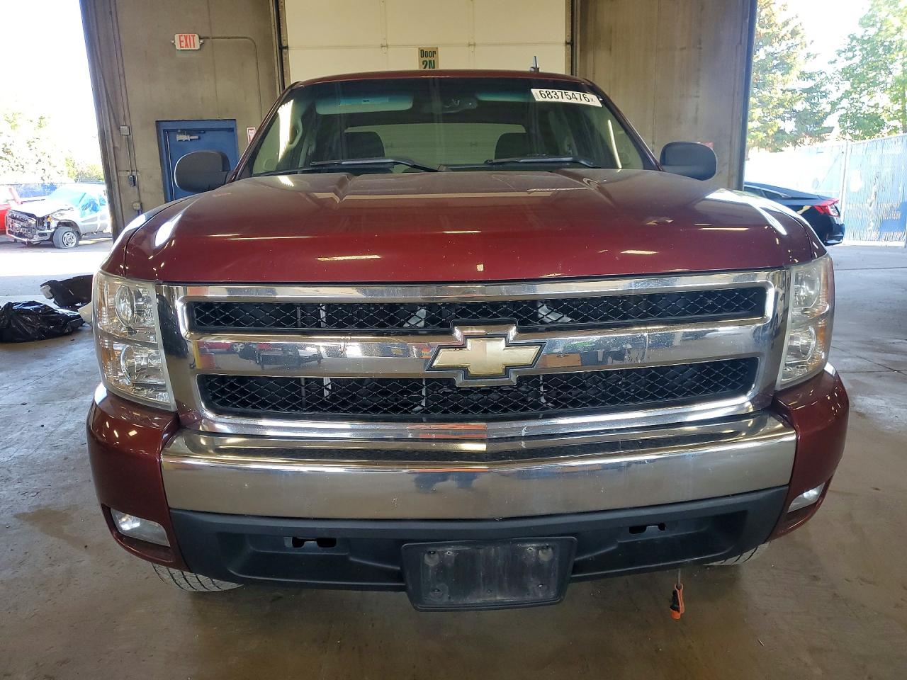 2008 Chevrolet Silverado K1500 Бордовый vin: 3GCEK13368G176361