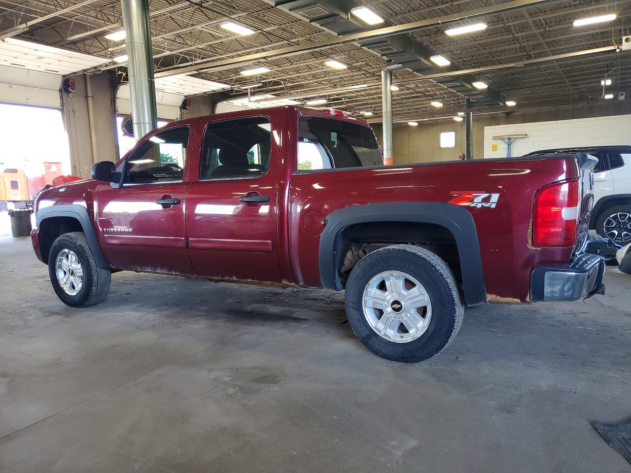 2008 Chevrolet Silverado K1500 Бордовый vin: 3GCEK13368G176361