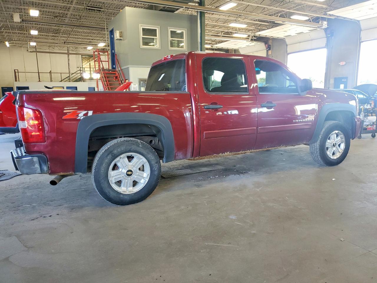 2008 Chevrolet Silverado K1500 Бордовый vin: 3GCEK13368G176361