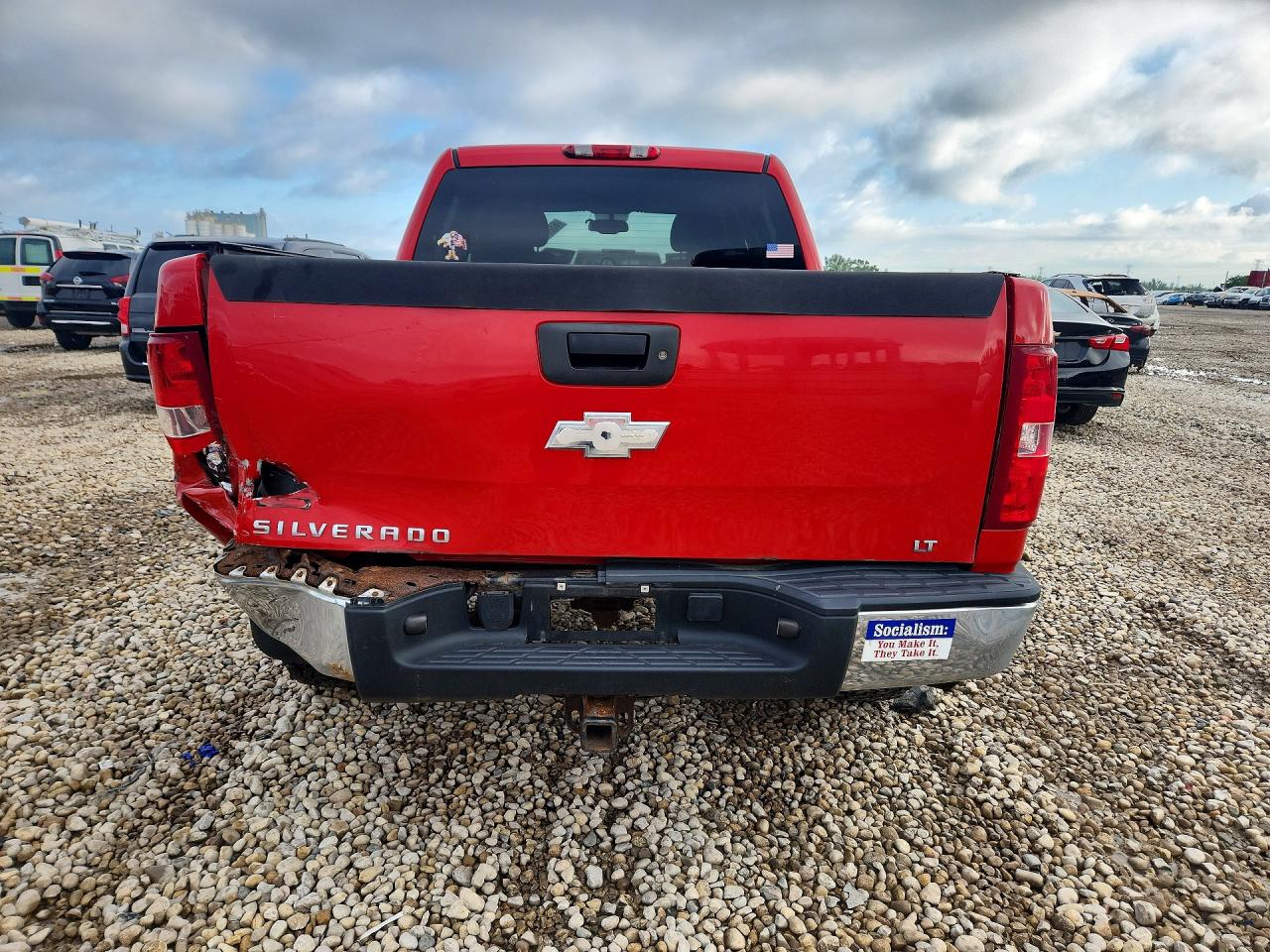 2008 Chevrolet Silverado K1500 Красный vin: 3GCEK13368G203686