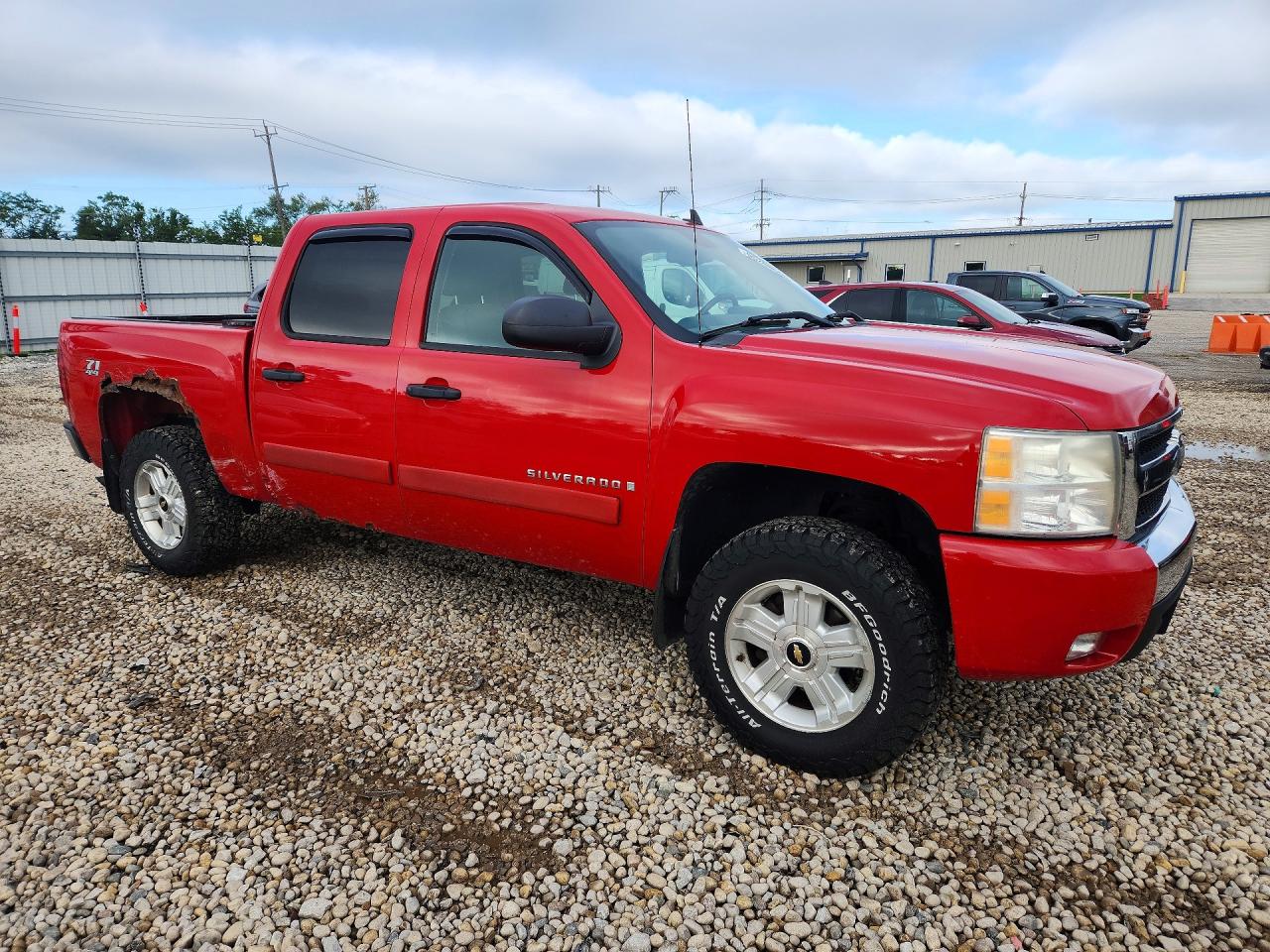 2008 Chevrolet Silverado K1500 Красный vin: 3GCEK13368G203686