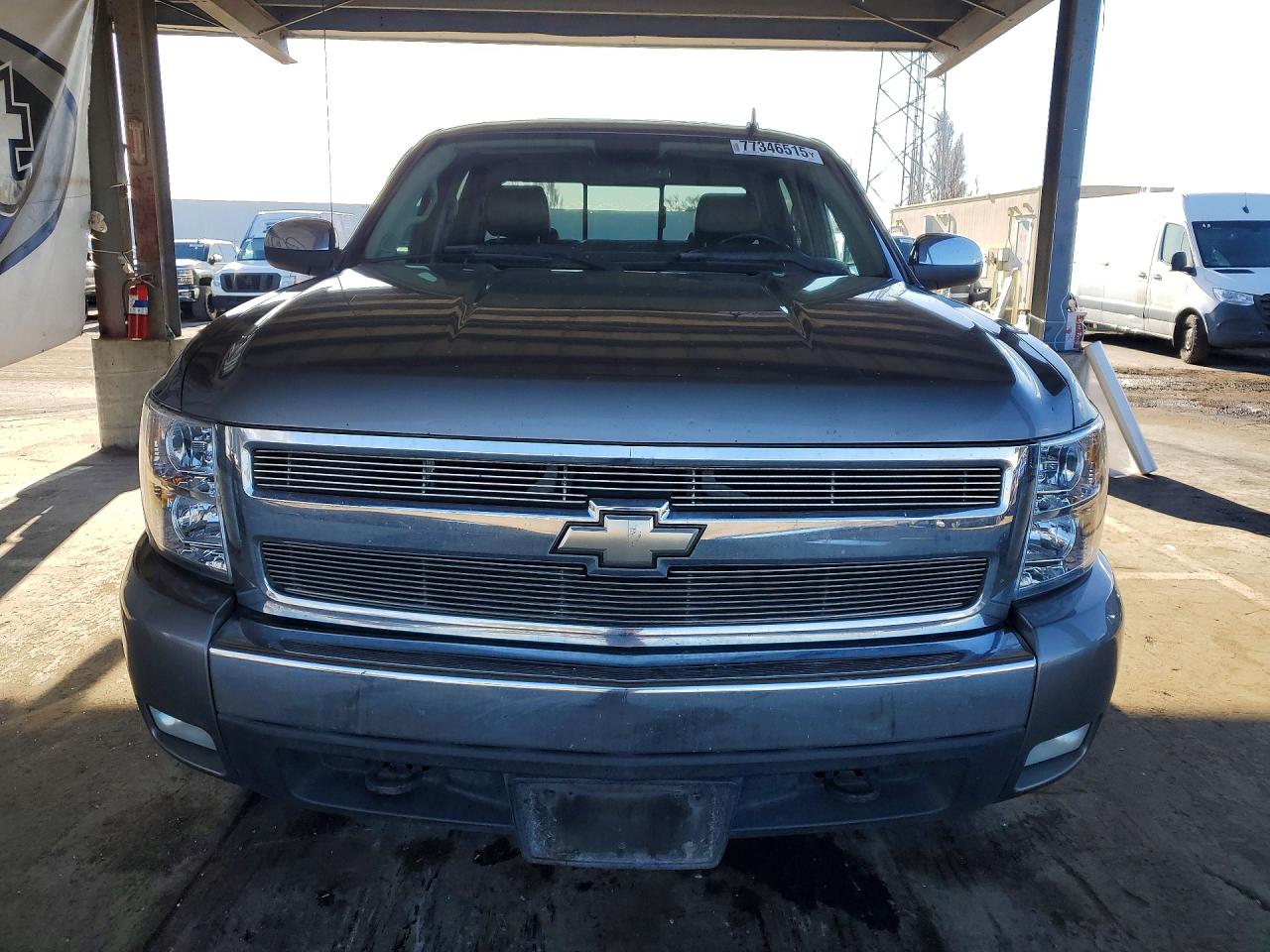 2007 Chevrolet Silverado K1500 Crew Cab Gray vin: 3GCEK13377G525610