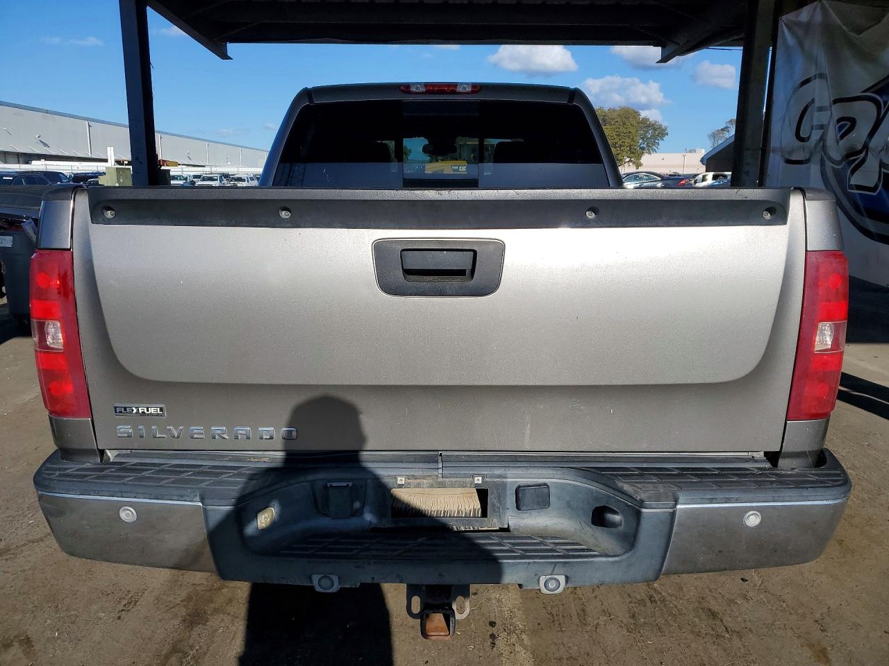 2007 Chevrolet Silverado K1500 Crew Cab Gray vin: 3GCEK13377G525610