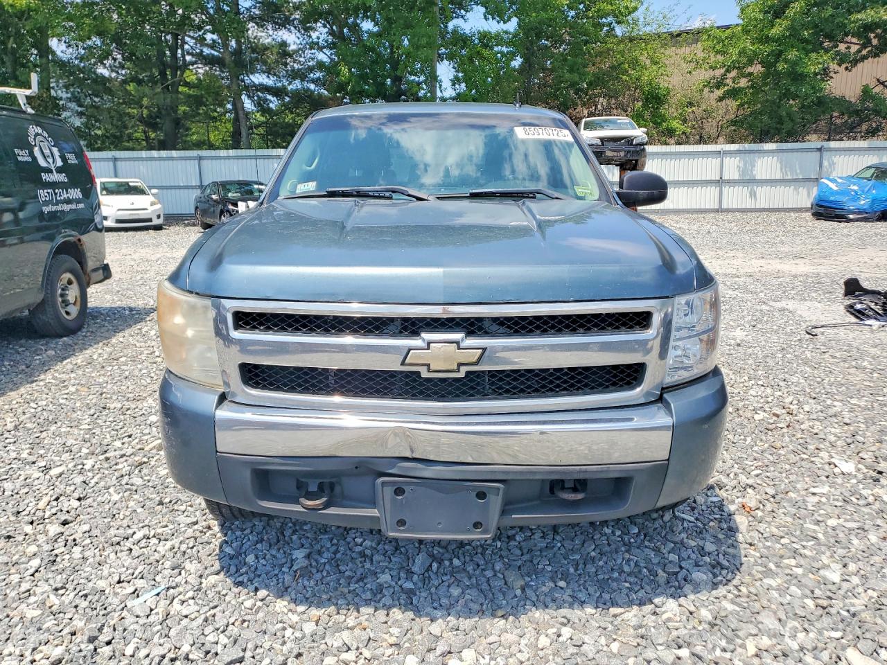2008 Chevrolet Silverado K1500 Blue vin: 3GCEK13378G306924