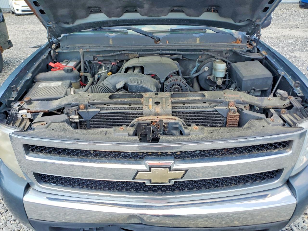 2008 Chevrolet Silverado K1500 Blue vin: 3GCEK13378G306924