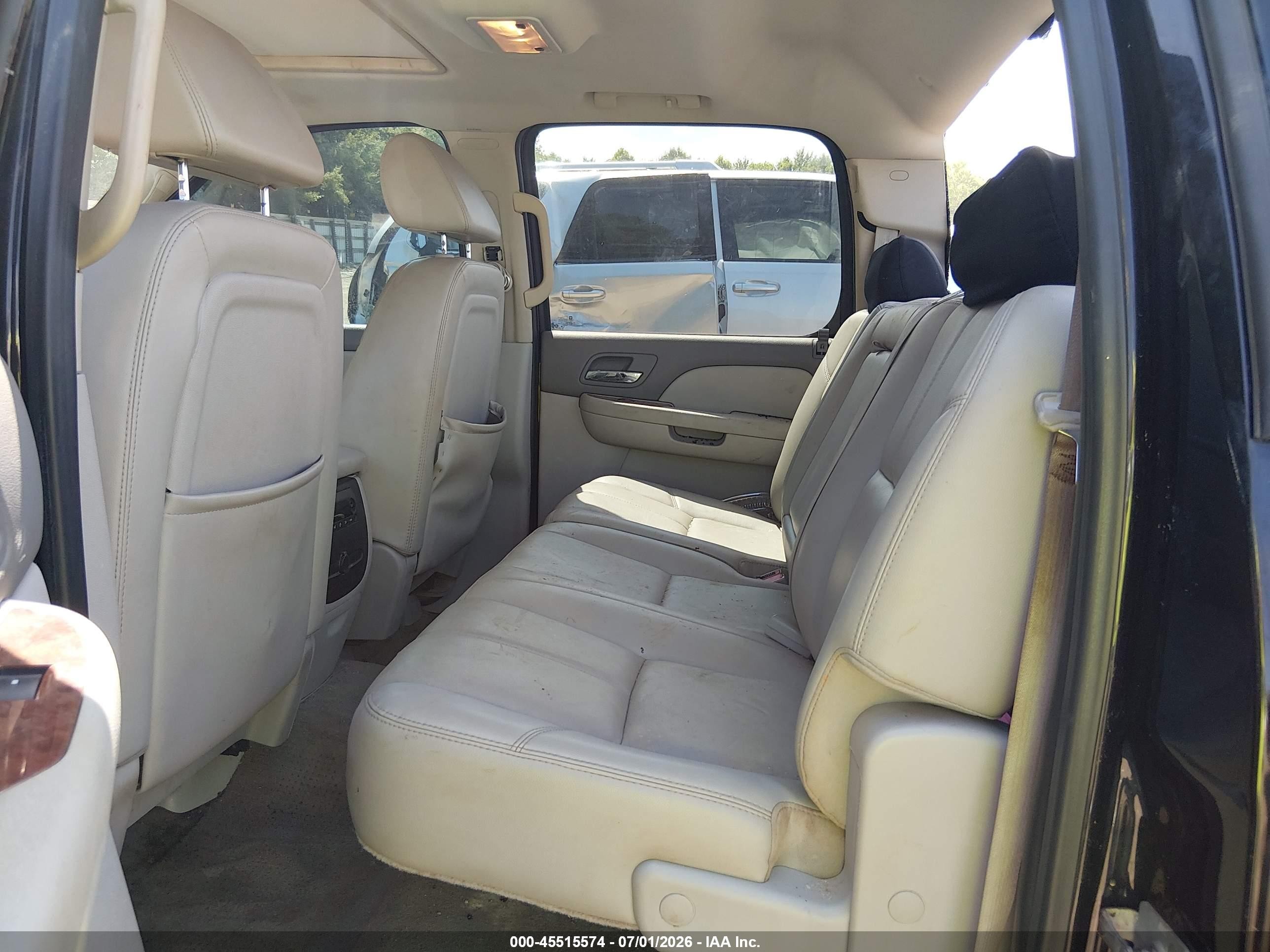 2008 Chevrolet Silverado 1500 Ltz Black vin: 3GCEK13388G201292