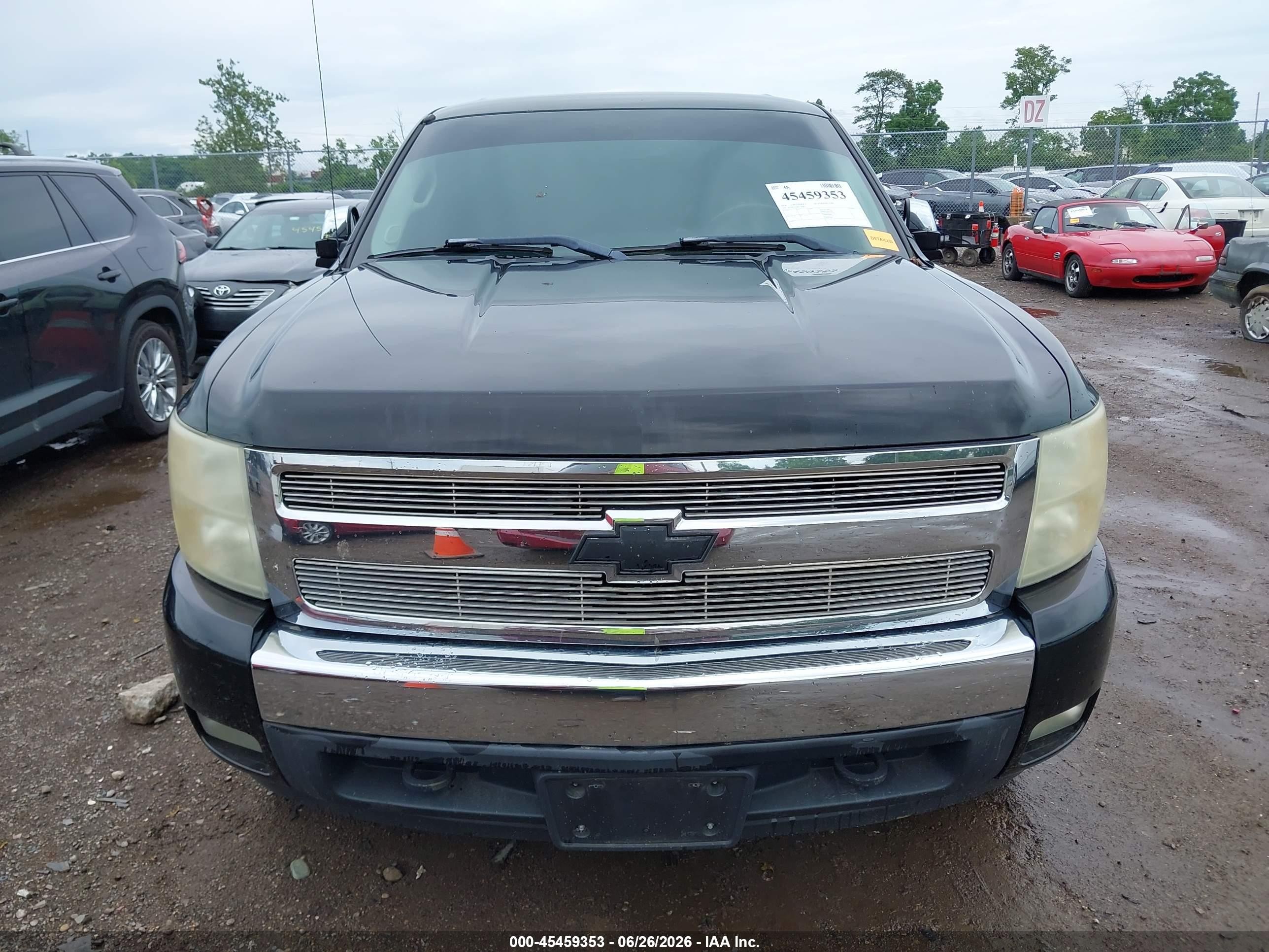 2008 Chevrolet Silverado 1500 Lt2 Black vin: 3GCEK13388G278583