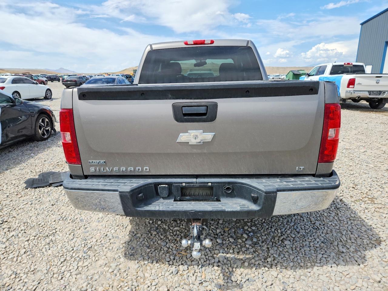 2008 Chevrolet Silverado K1500 Gray vin: 3GCEK13398G100231