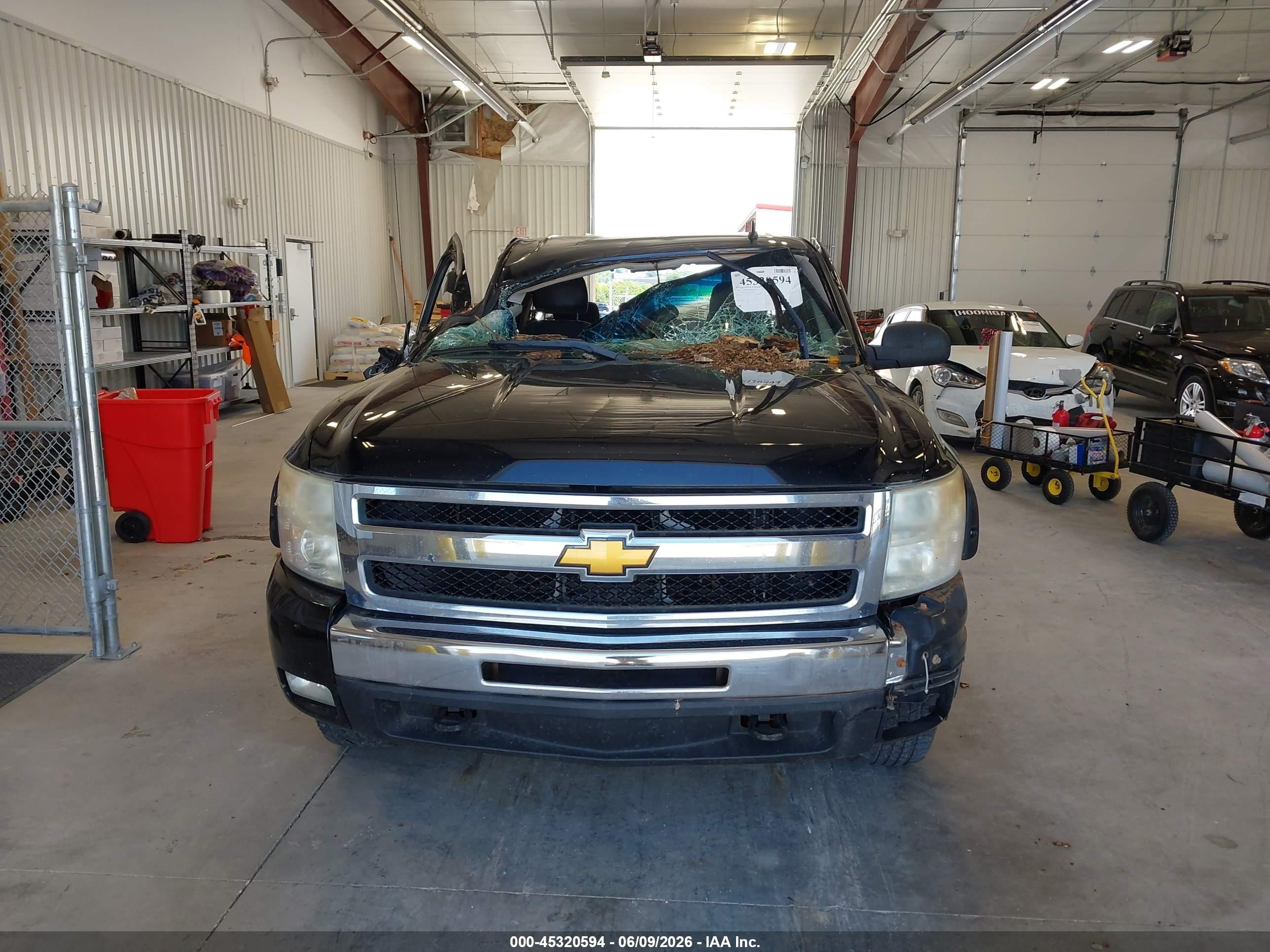 2009 Chevrolet Silverado 1500 Ltz/work Truck Black vin: 3GCEK13399G144618