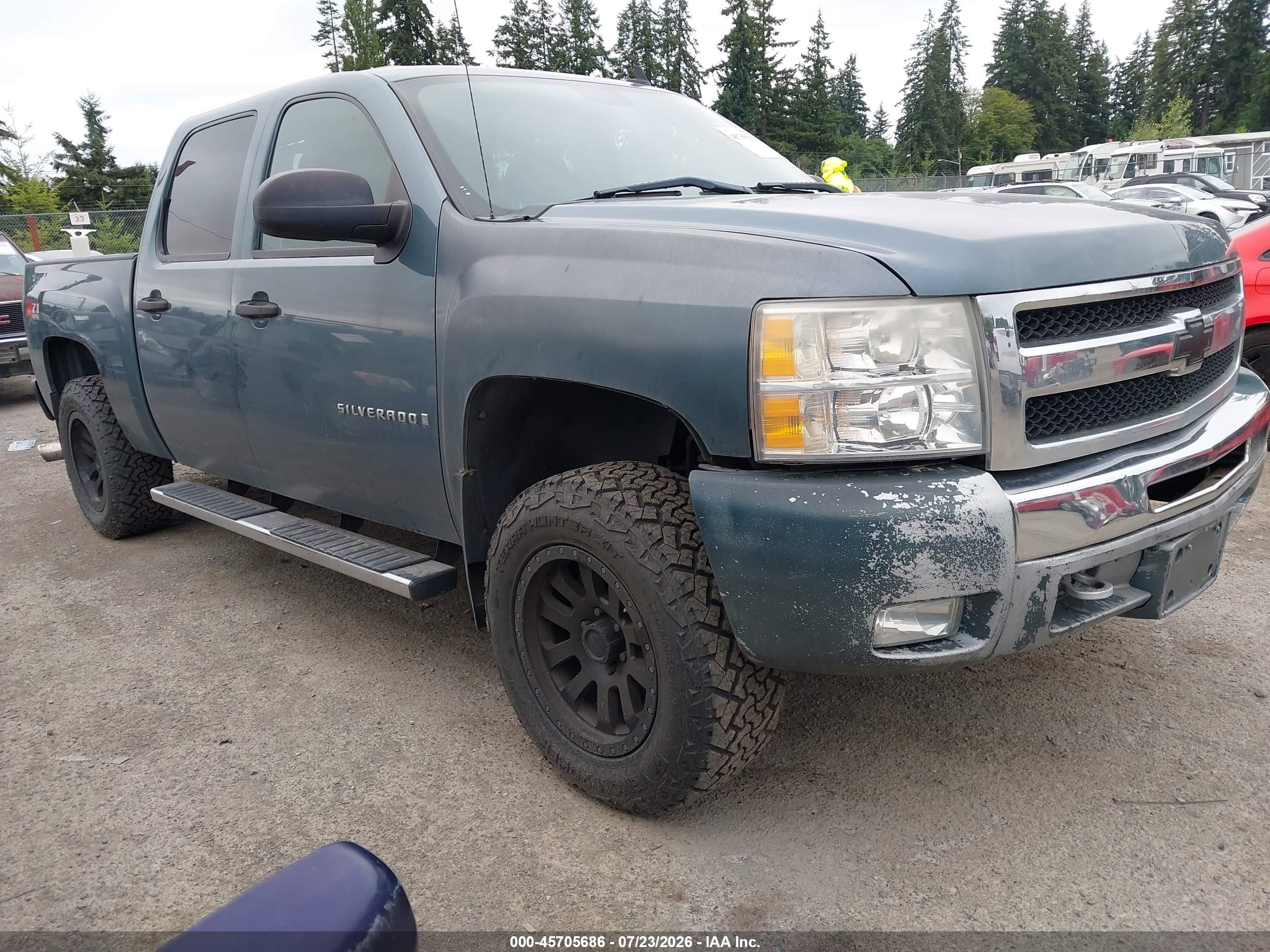 2009 Chevrolet Silverado 1500 Ltz/work Truck Серый vin: 3GCEK13399G192927