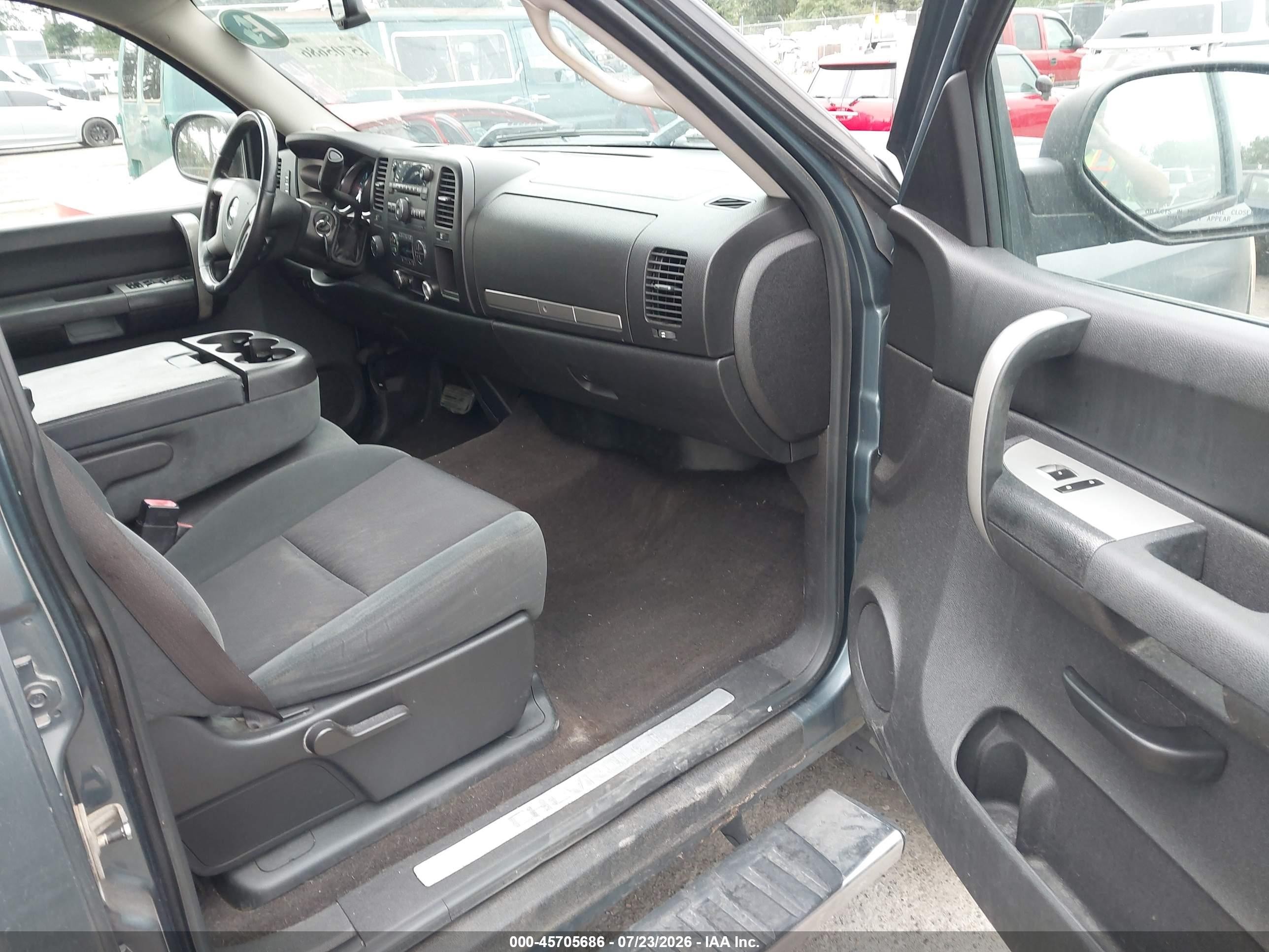 2009 Chevrolet Silverado 1500 Ltz/work Truck Gray vin: 3GCEK13399G192927