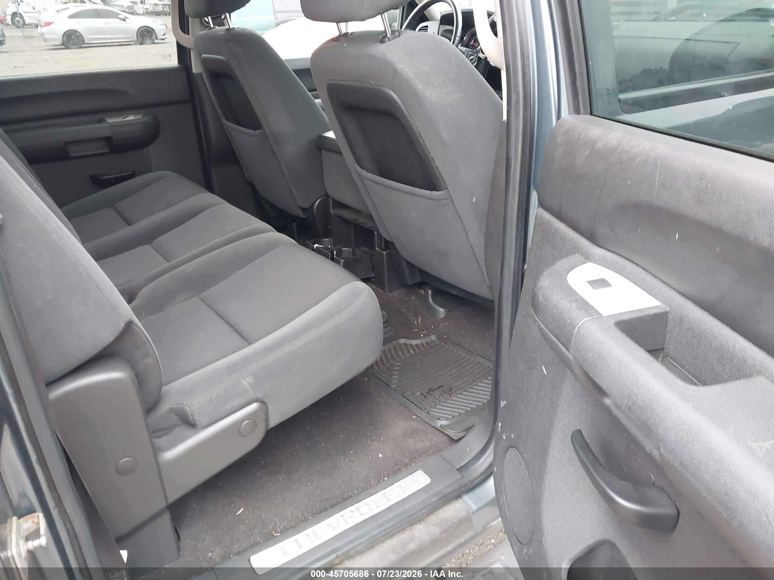 2009 Chevrolet Silverado 1500 Ltz/work Truck Gray vin: 3GCEK13399G192927