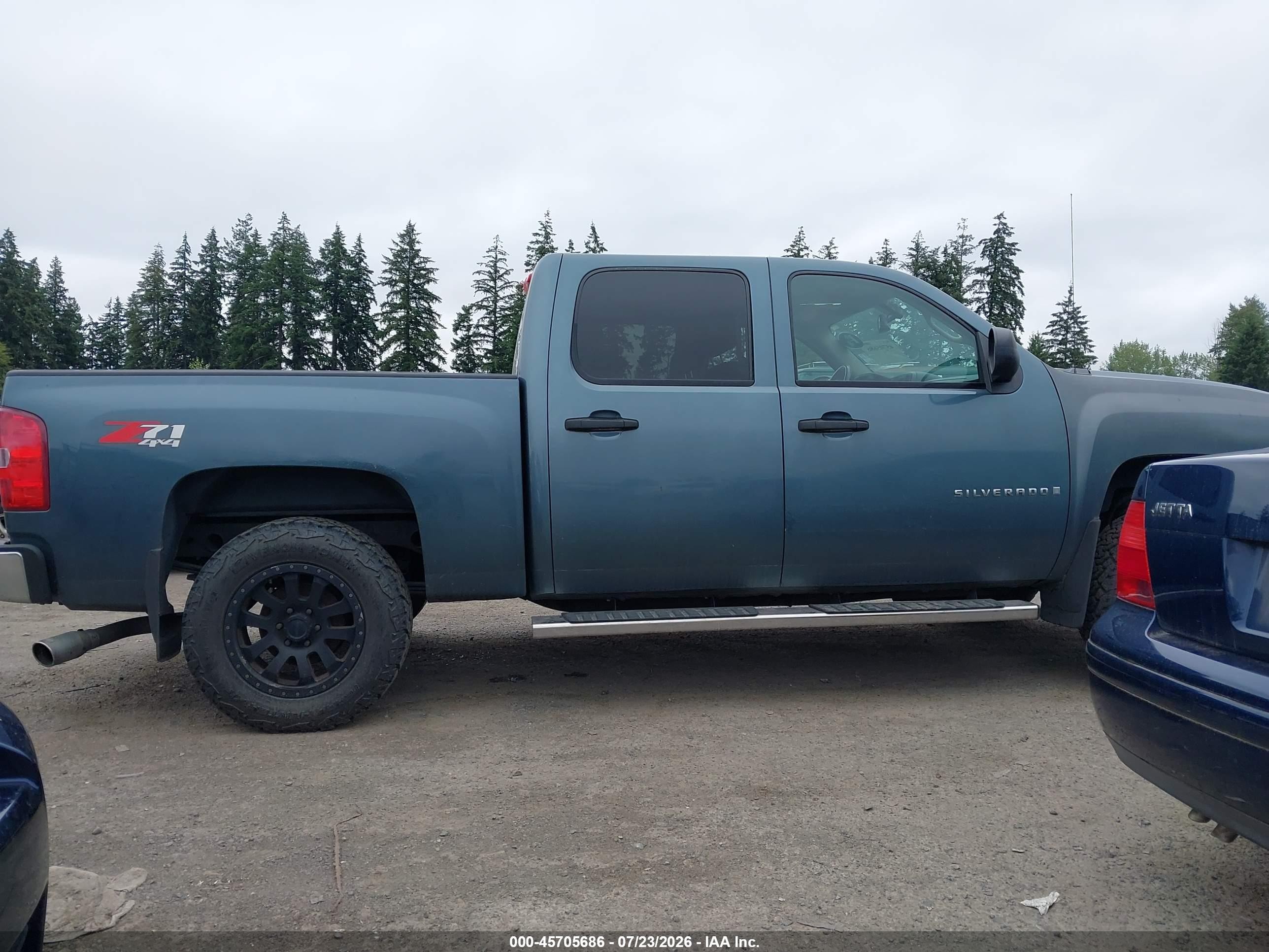 2009 Chevrolet Silverado 1500 Ltz/work Truck Gray vin: 3GCEK13399G192927