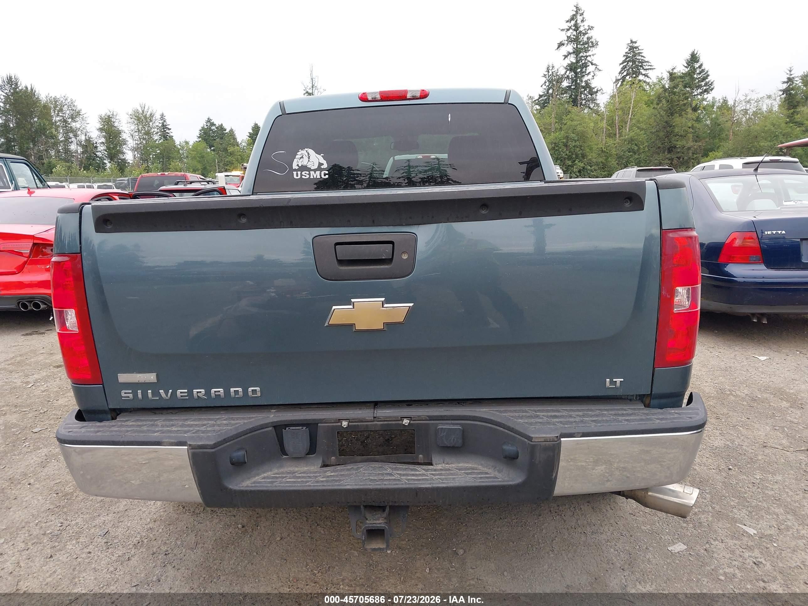 2009 Chevrolet Silverado 1500 Ltz/work Truck Gray vin: 3GCEK13399G192927