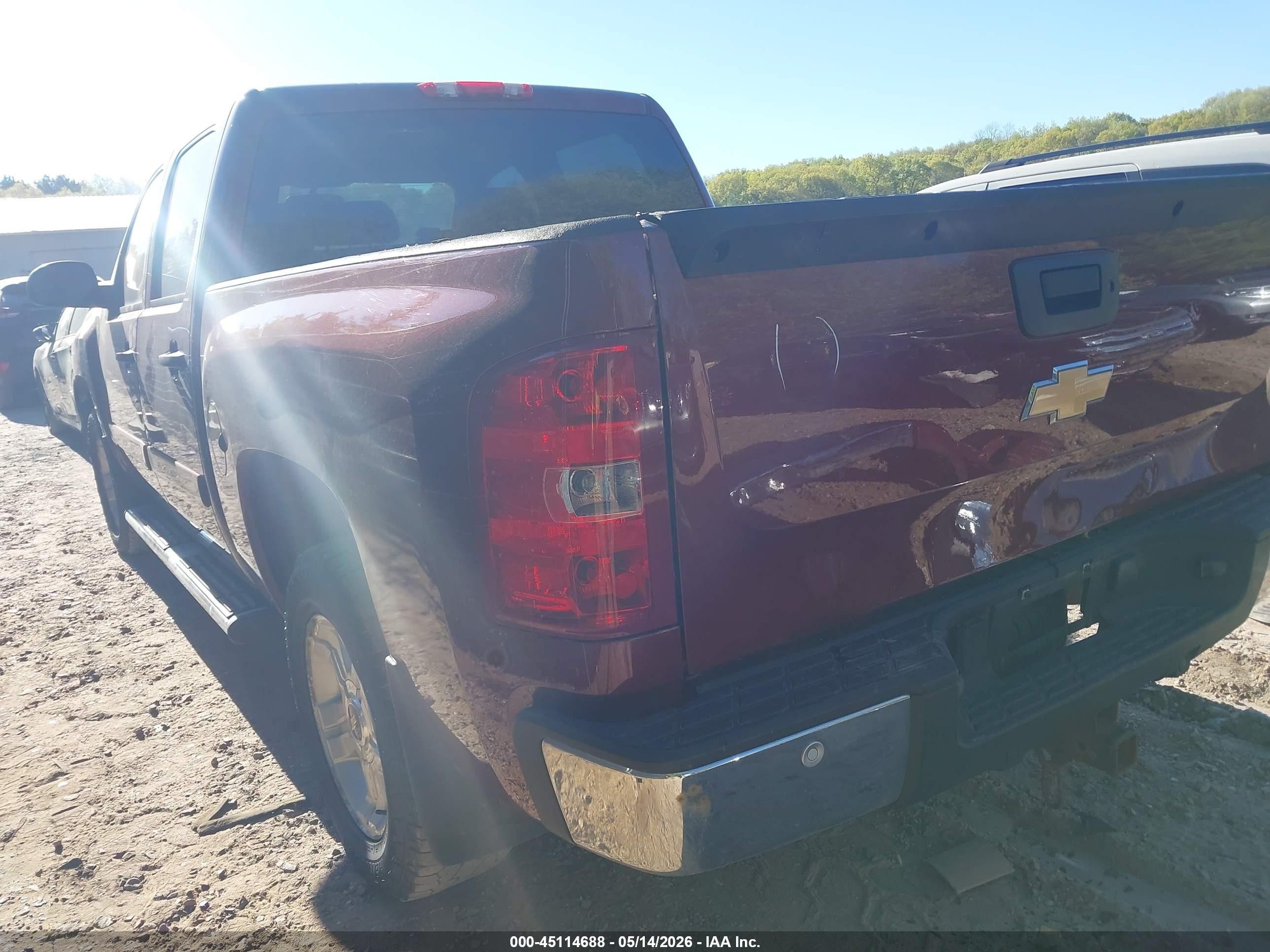 2008 Chevrolet Silverado 1500 Lt2 Burgundy vin: 3GCEK133X8G205506