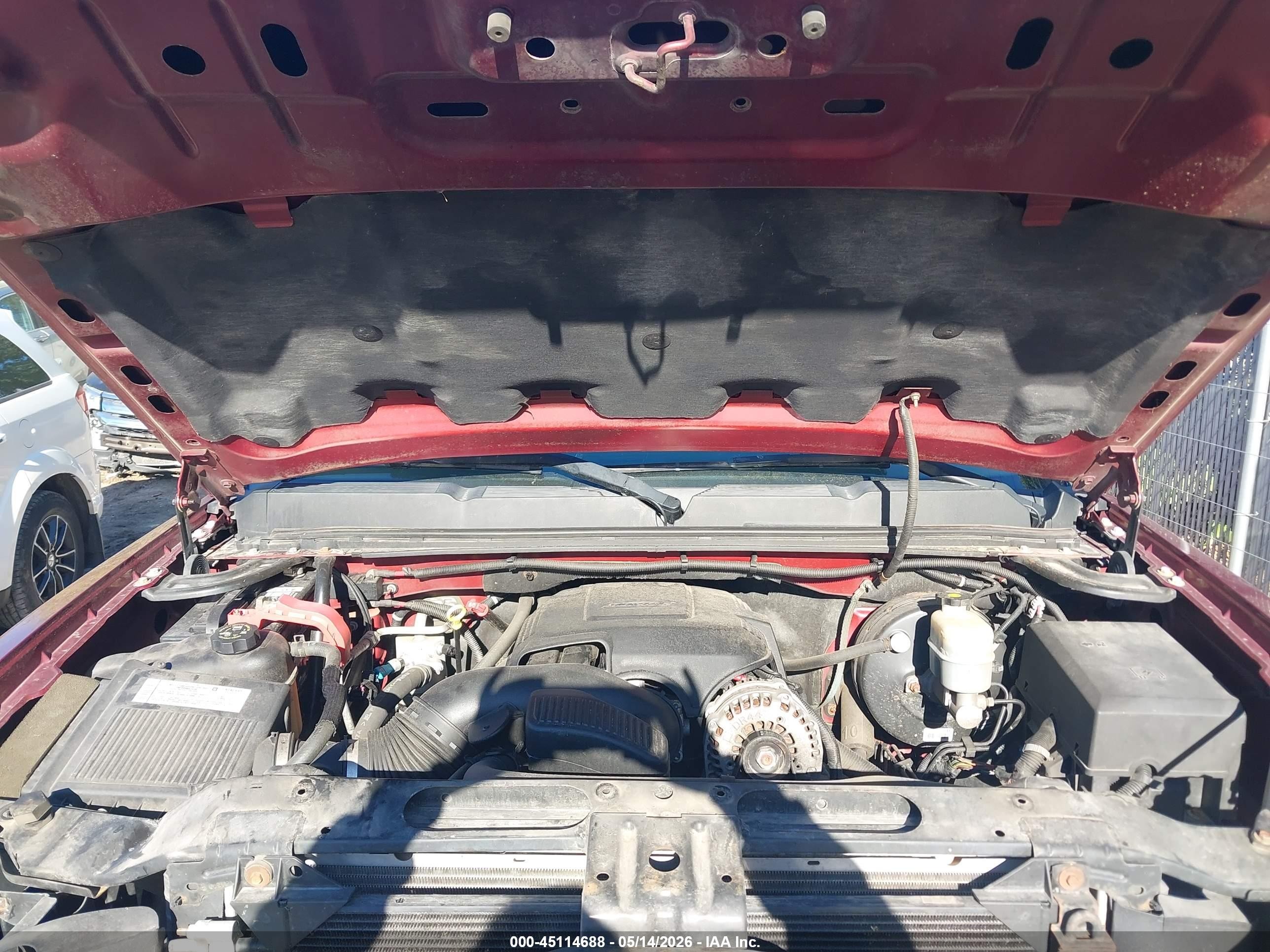 2008 Chevrolet Silverado 1500 Lt2 Burgundy vin: 3GCEK133X8G205506