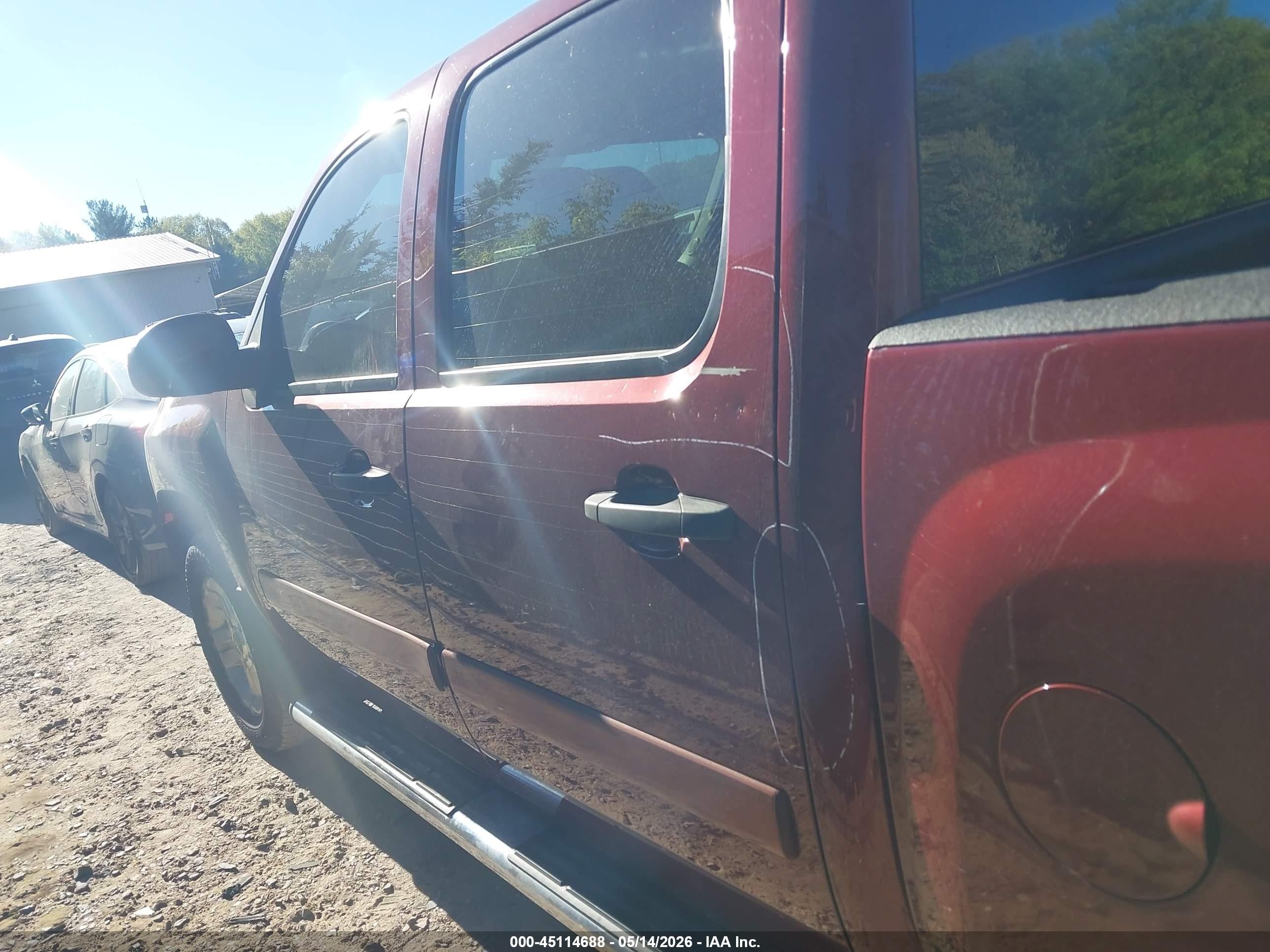 2008 Chevrolet Silverado 1500 Lt2 Burgundy vin: 3GCEK133X8G205506