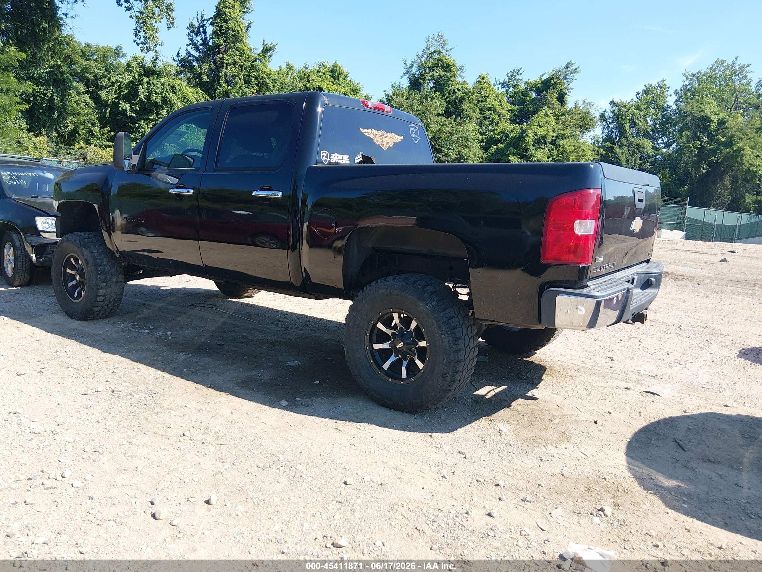 2008 Chevrolet Silverado 1500 Lt1 Black vin: 3GCEK133X8G298608
