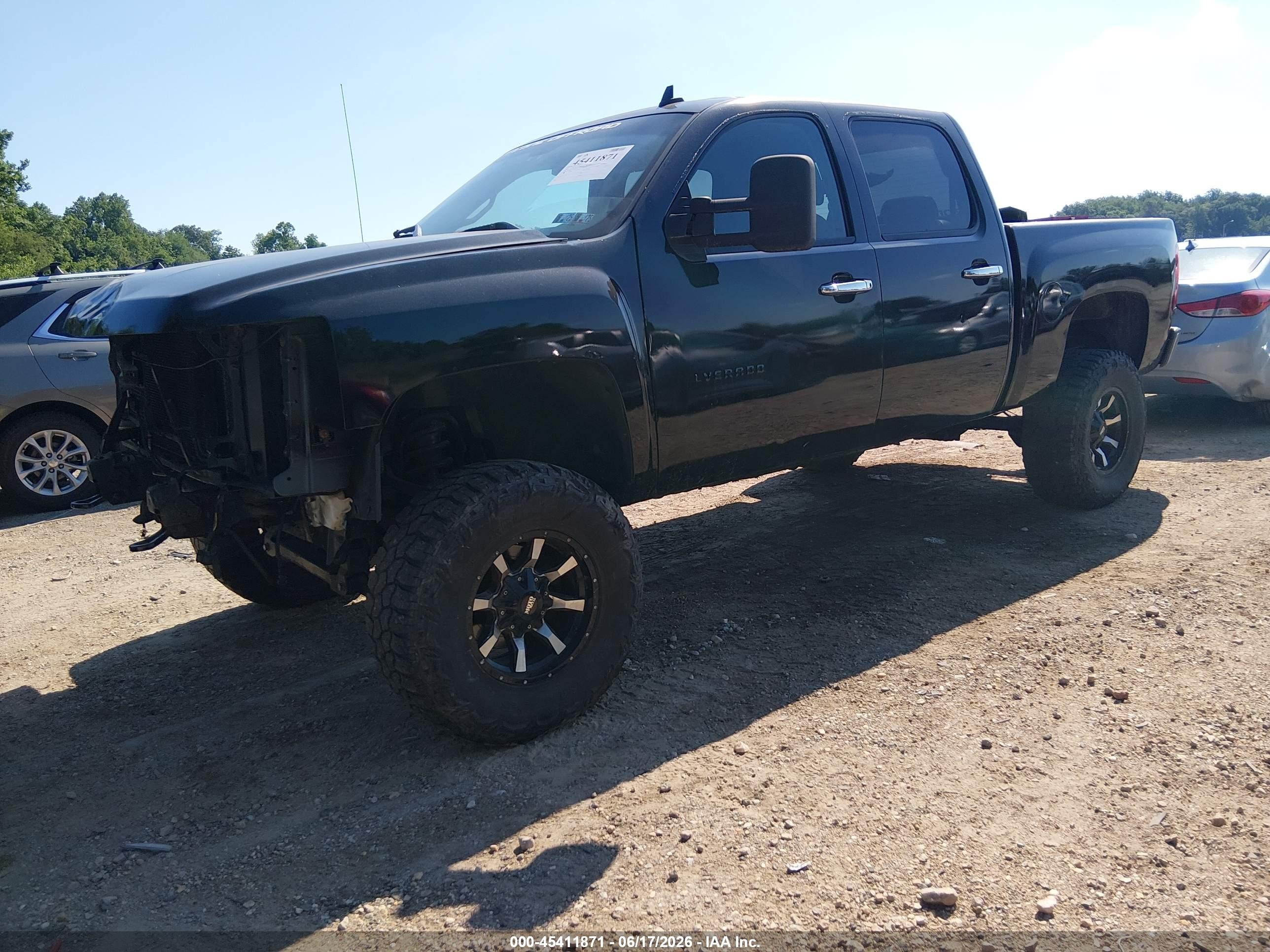 2008 Chevrolet Silverado 1500 Lt1 Black vin: 3GCEK133X8G298608