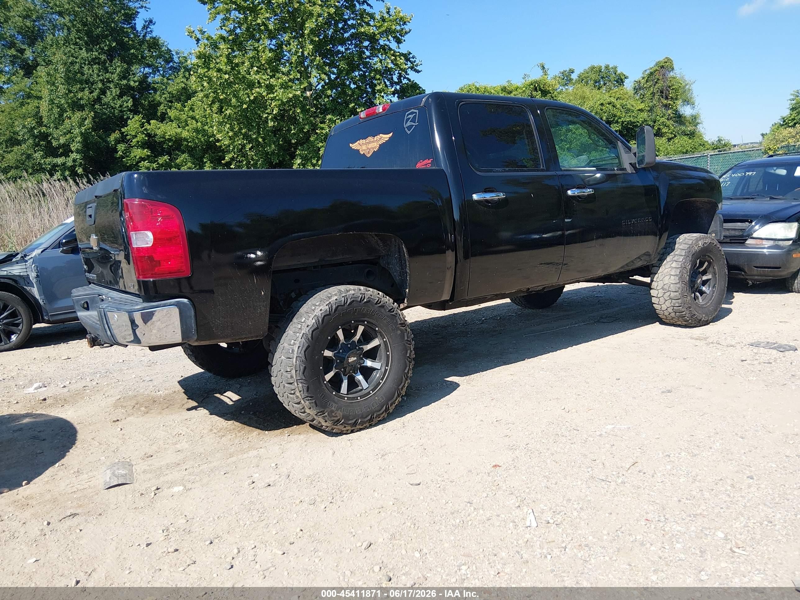 2008 Chevrolet Silverado 1500 Lt1 Black vin: 3GCEK133X8G298608