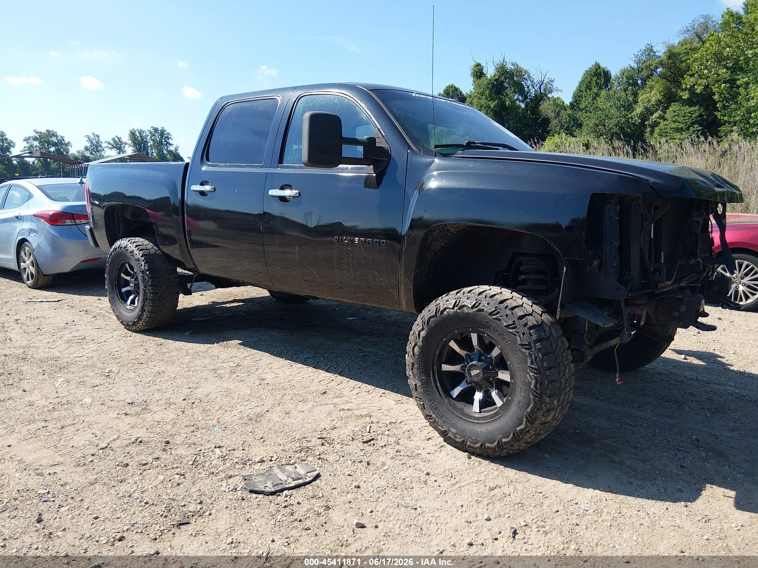 2008 Chevrolet Silverado 1500 Lt1 Black vin: 3GCEK133X8G298608
