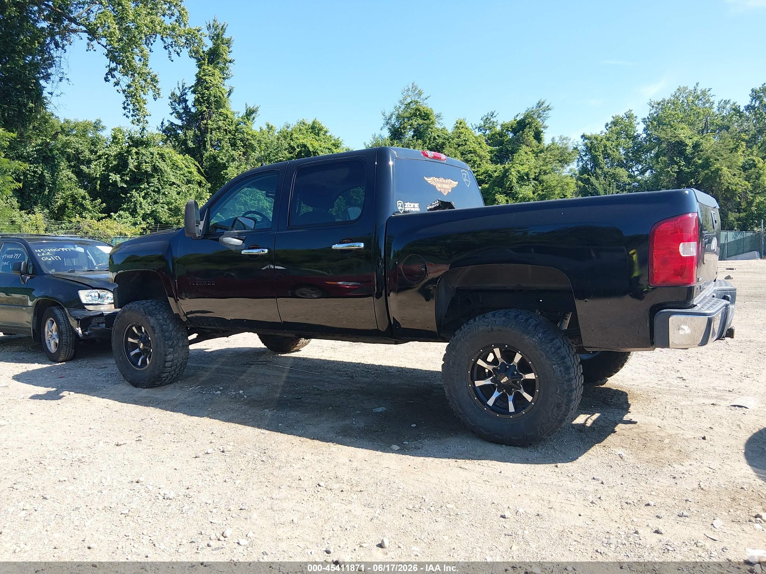 2008 Chevrolet Silverado 1500 Lt1 Black vin: 3GCEK133X8G298608