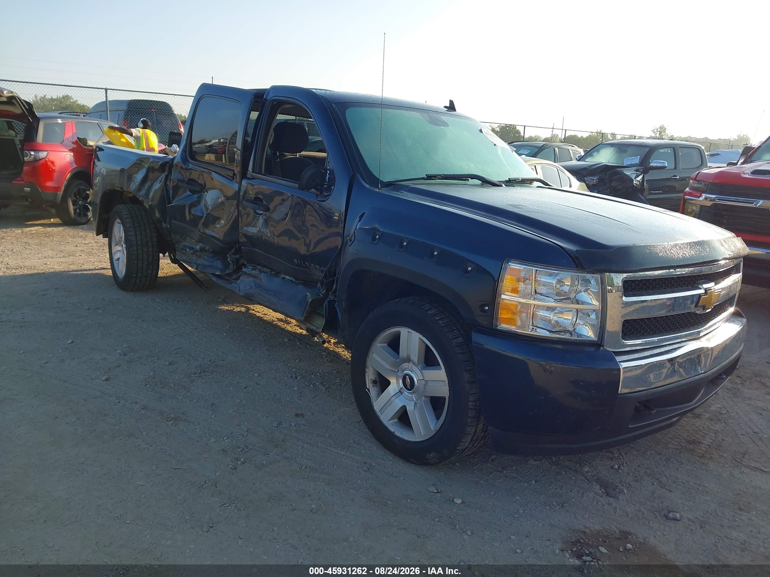 2008 Chevrolet Silverado 1500 Lt1 Blue vin: 3GCEK133X8G301149