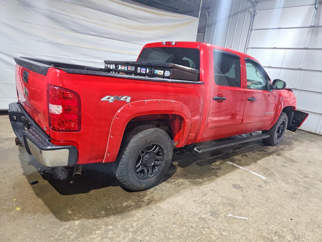 2009 Chev 1500 Silverado Red vin: 3GCEK13C29G177623